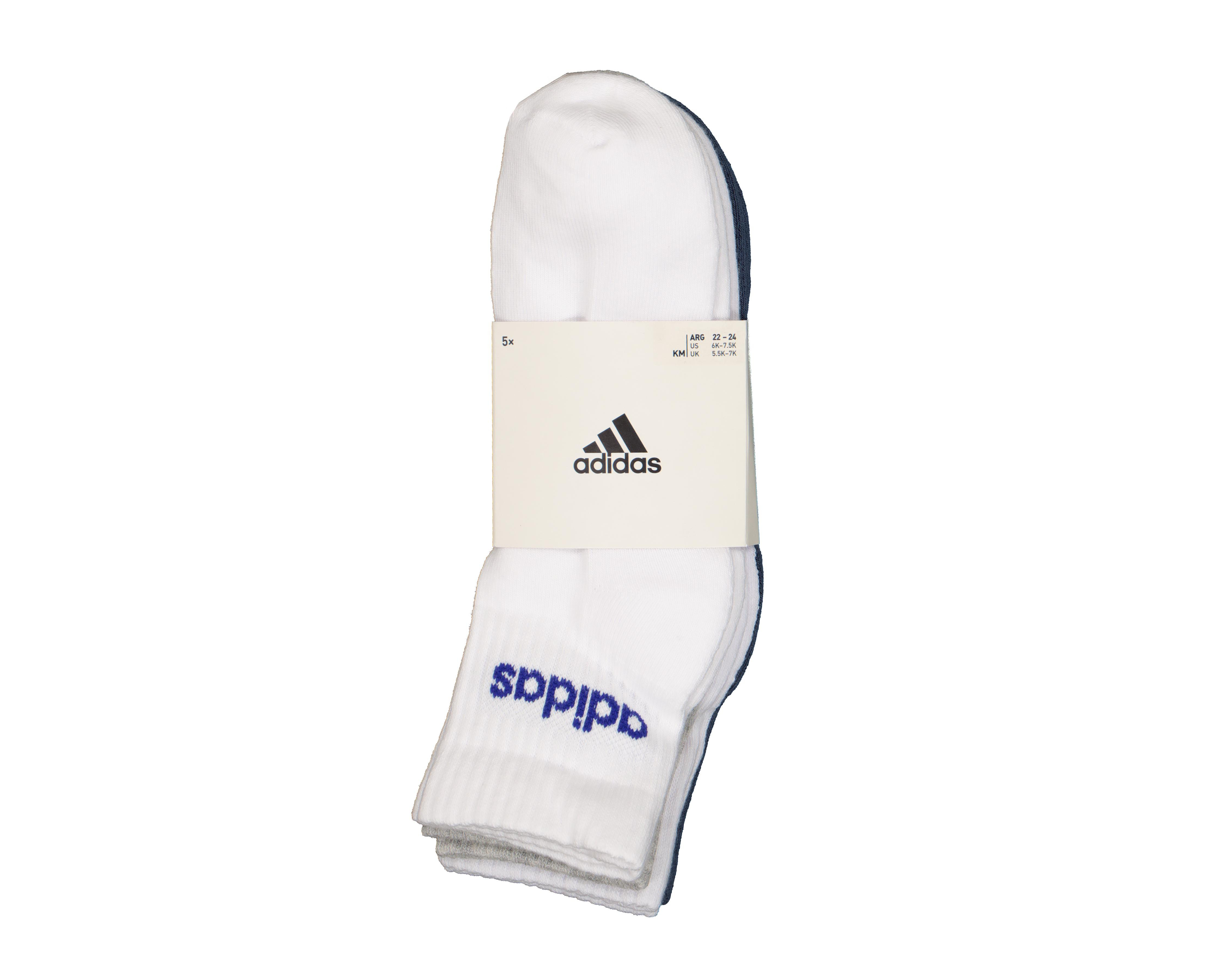 Foto 3 | Calcetas Deportivas Adidas para Niño 5 Pares