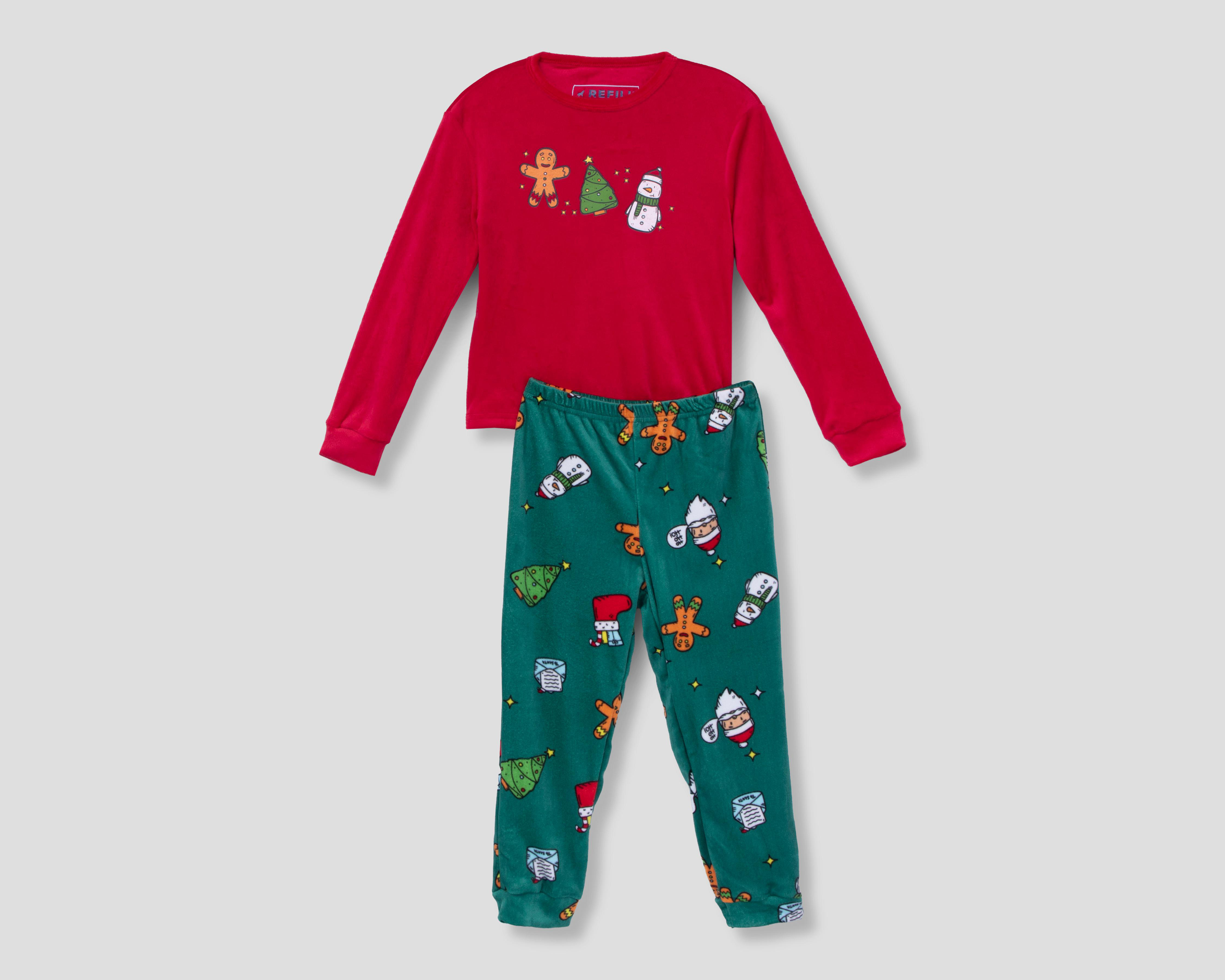Pijama para Niño Navideña Refill