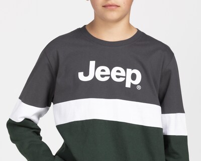 Foto 4 | Playera Jeep Manga Larga Estampada Juvenil