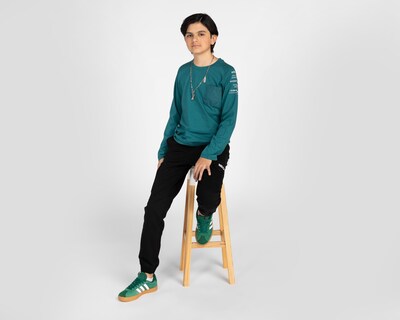 Foto 3 | Playera Neo*City Manga Larga Estampada Juvenil
