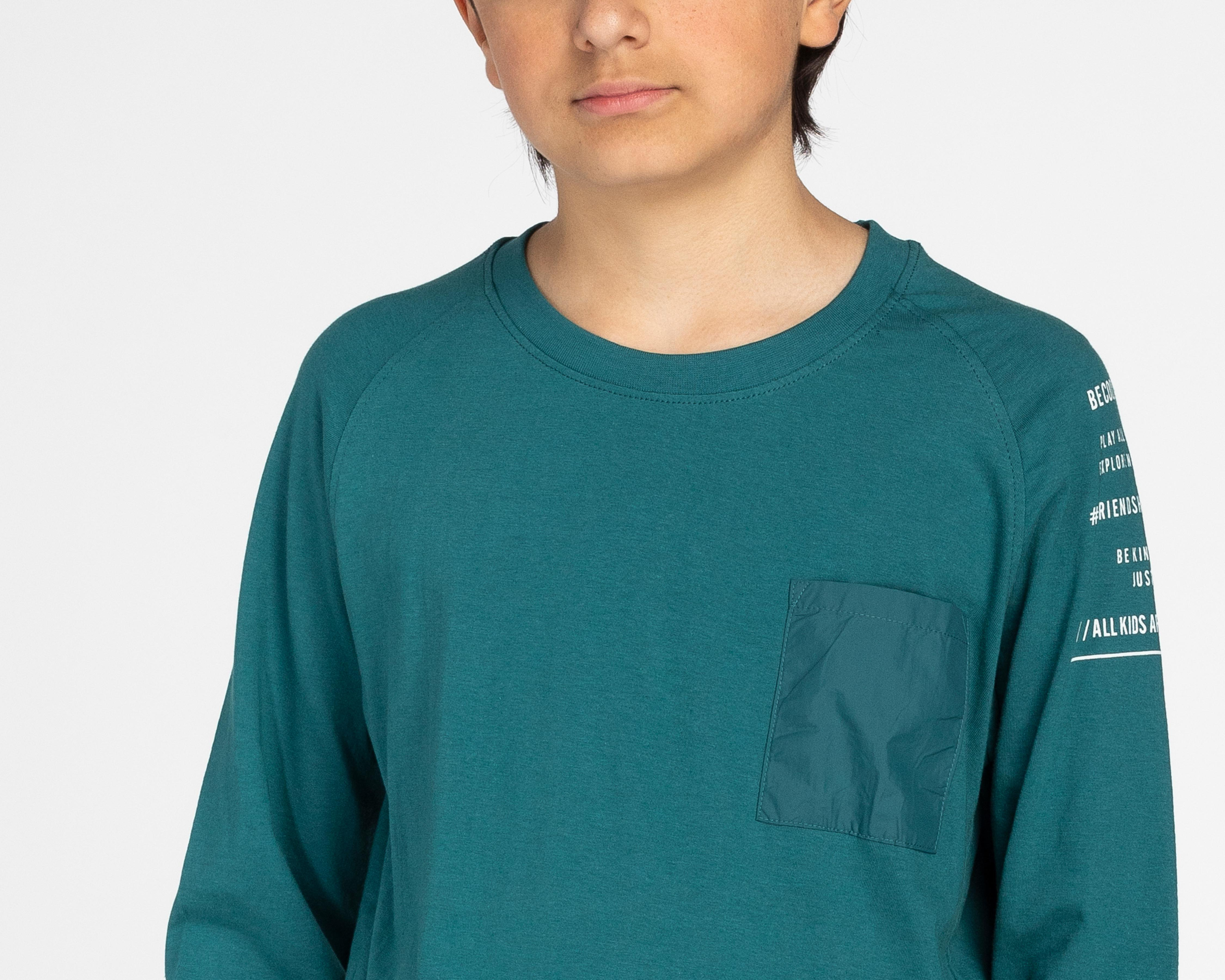 Foto 4 | Playera Neo*City Manga Larga Estampada Juvenil