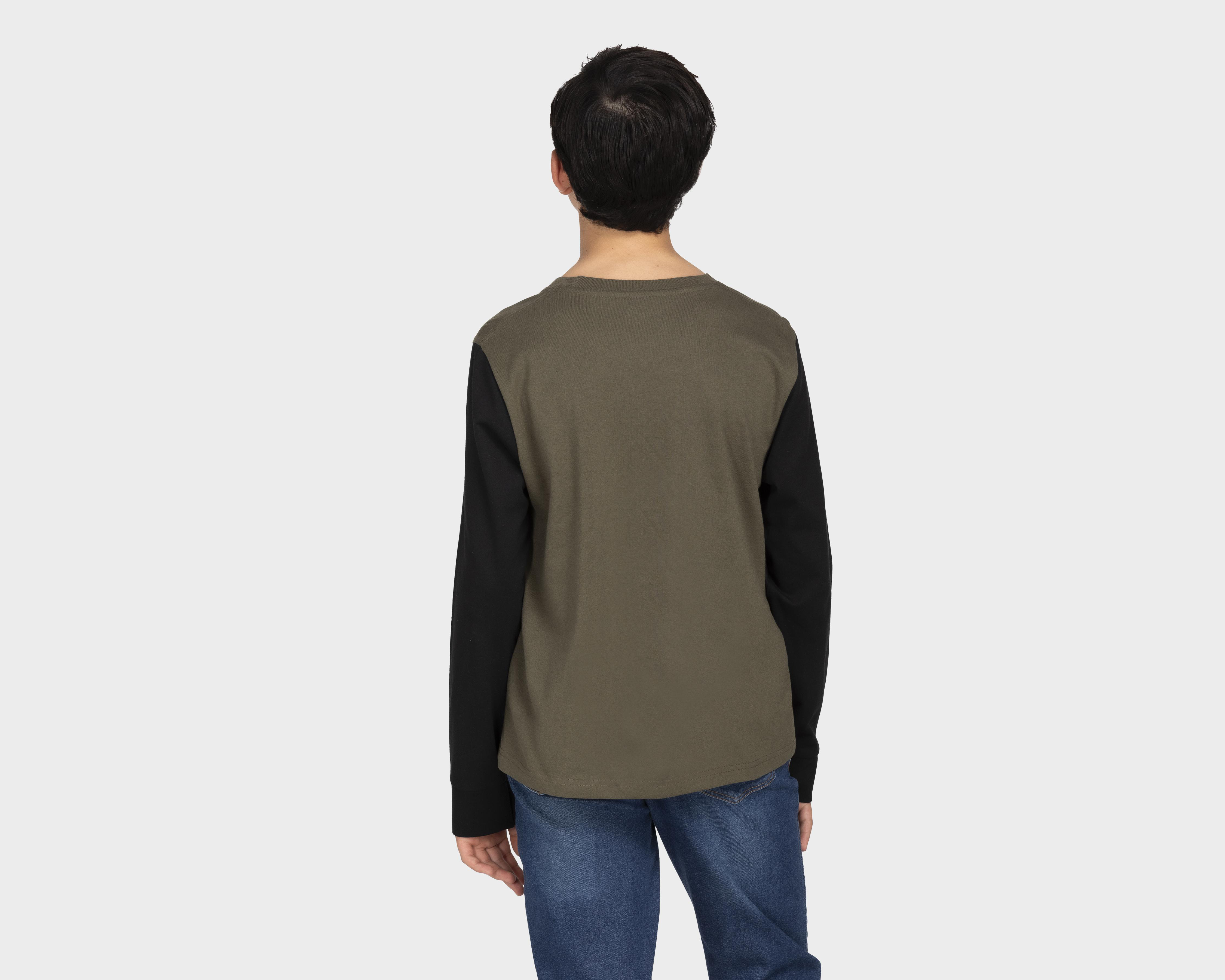 Foto 3 pulgar | Playera Jeep Manga Larga Estampada para Niño
