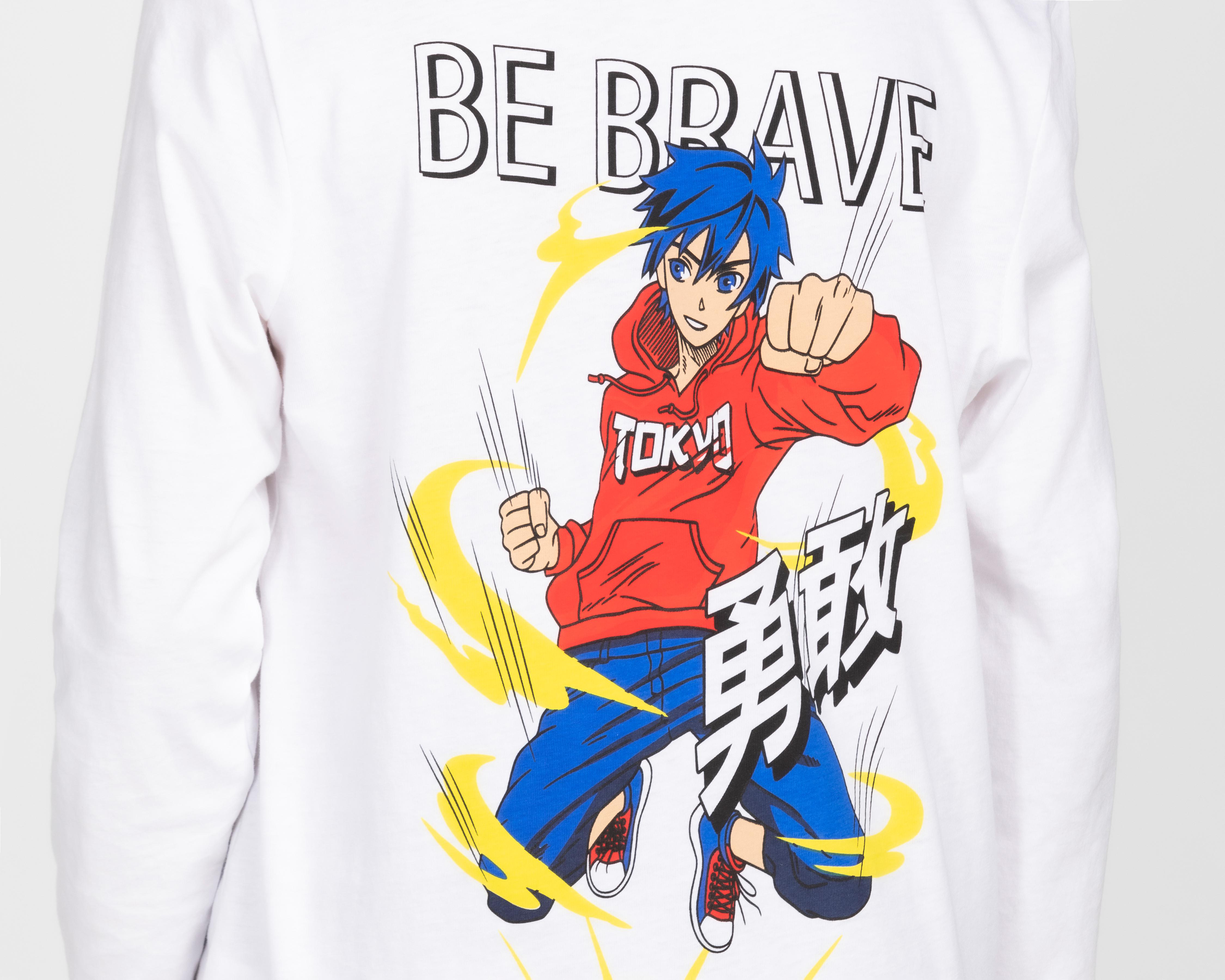 Foto 5 pulgar | Playera Neo*City Manga Larga Estampada Juvenil