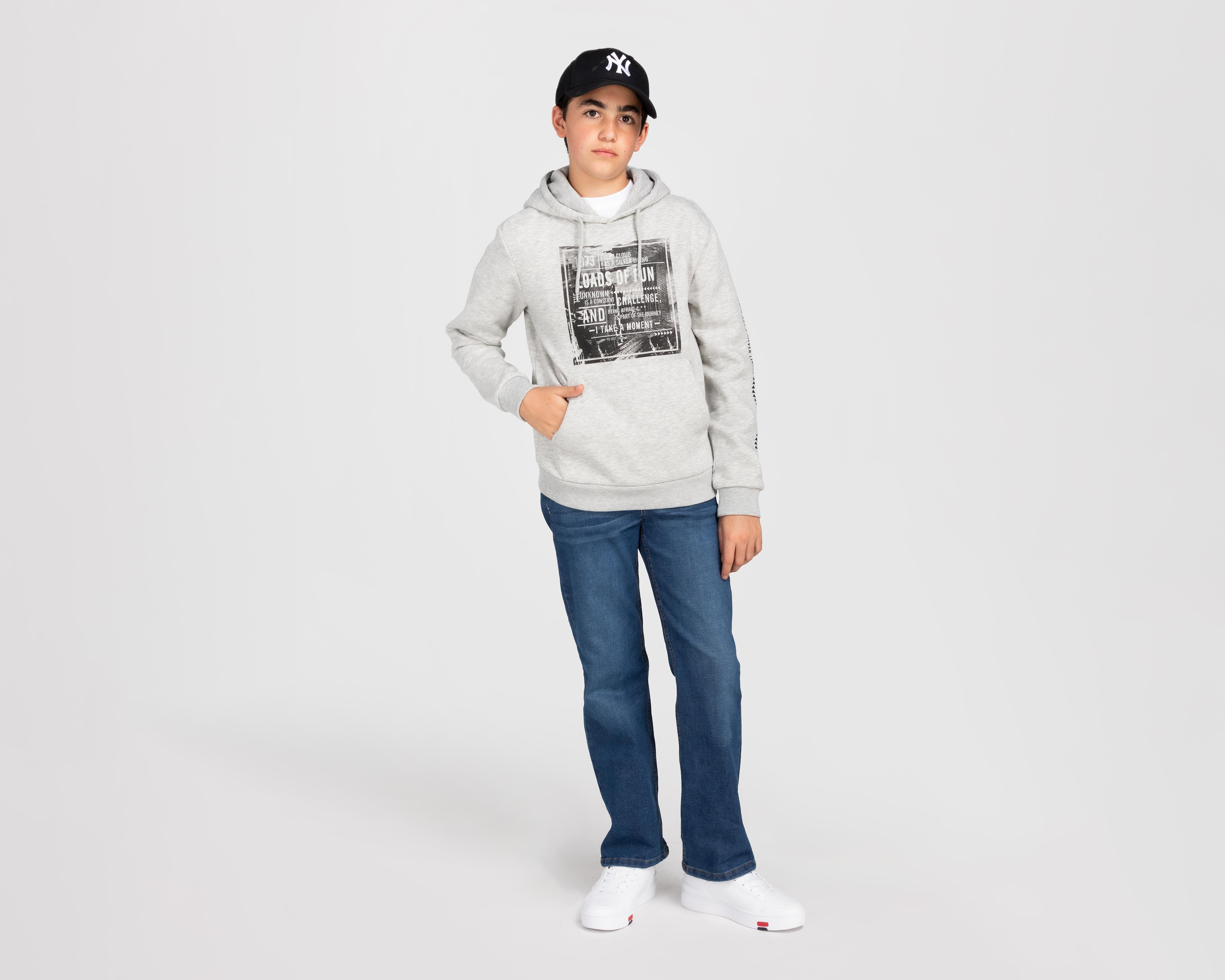 Foto 5 pulgar | Sudadera con Gorro Neo*City Juvenil