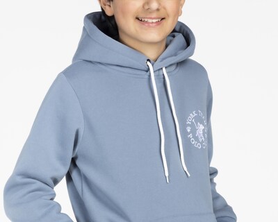 Foto 4 | Sudadera York Team Polo Club con Gorro Juvenil