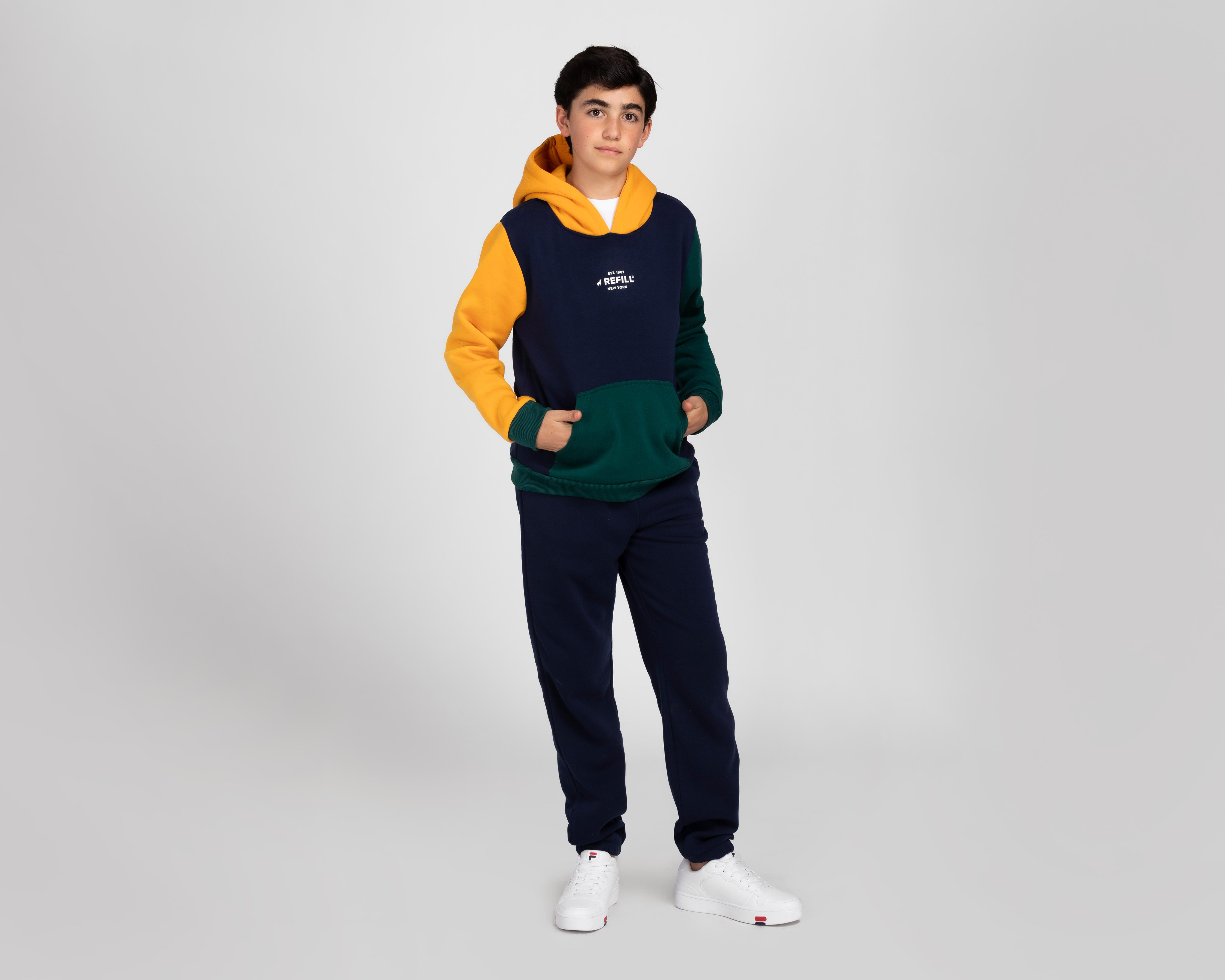 Foto 2 pulgar | Conjunto de Pants y Sudadera Refill Juvenil