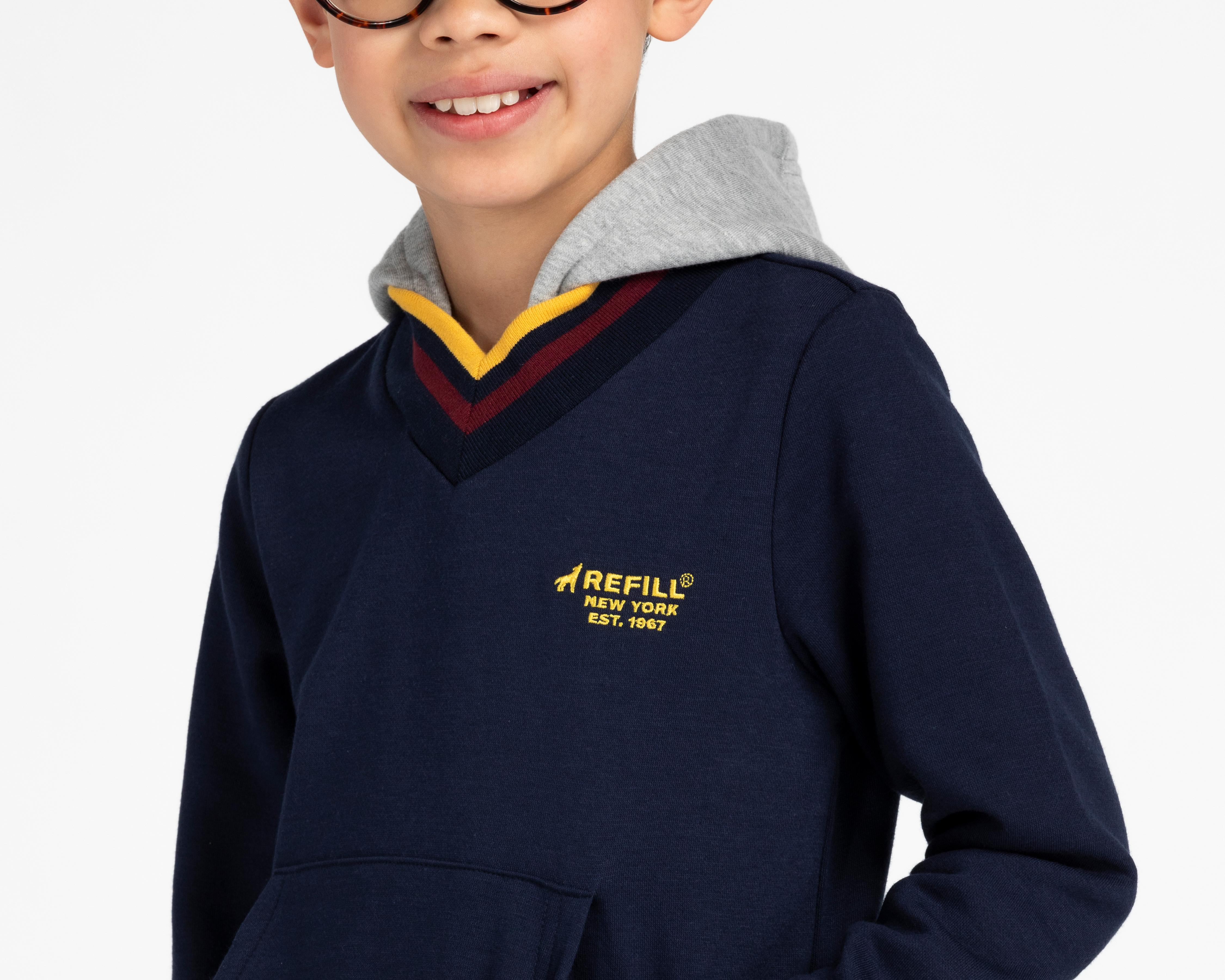 Foto 4 | Sudadera Refill con Gorro para Niño