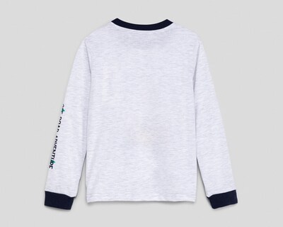 Foto 2 | Playera Refill Manga Larga Estampada para Niño