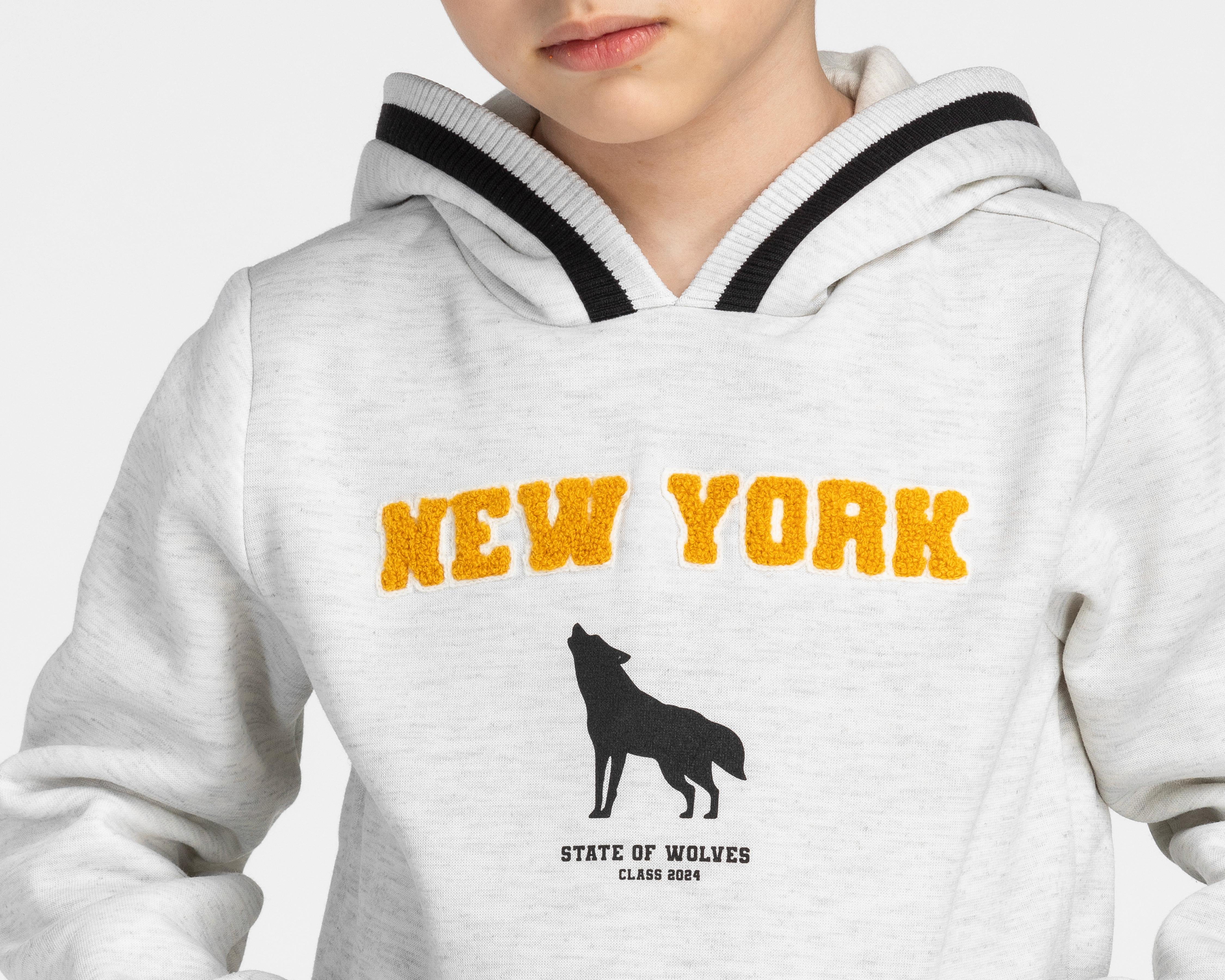 Foto 5 pulgar | Sudadera Refll con Gorro para Niño