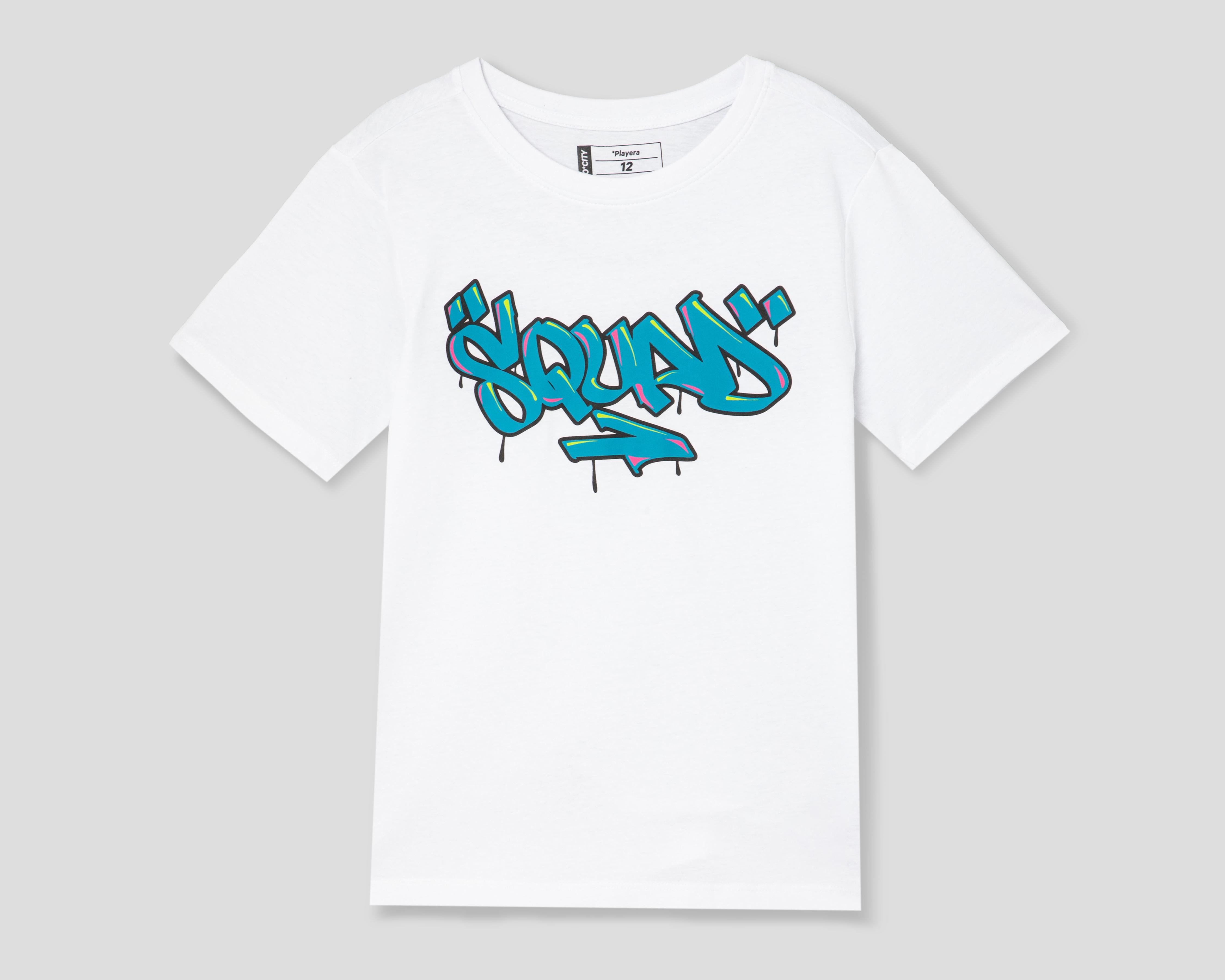 Playera Neo*City Manga Corta Juvenil