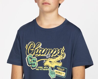 Foto 3 | Playera Refill Manga Corta Estampada para Niño
