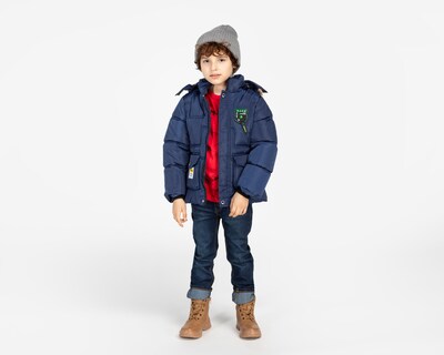 Foto 3 | Chamarra con Gorro Refill para Niño