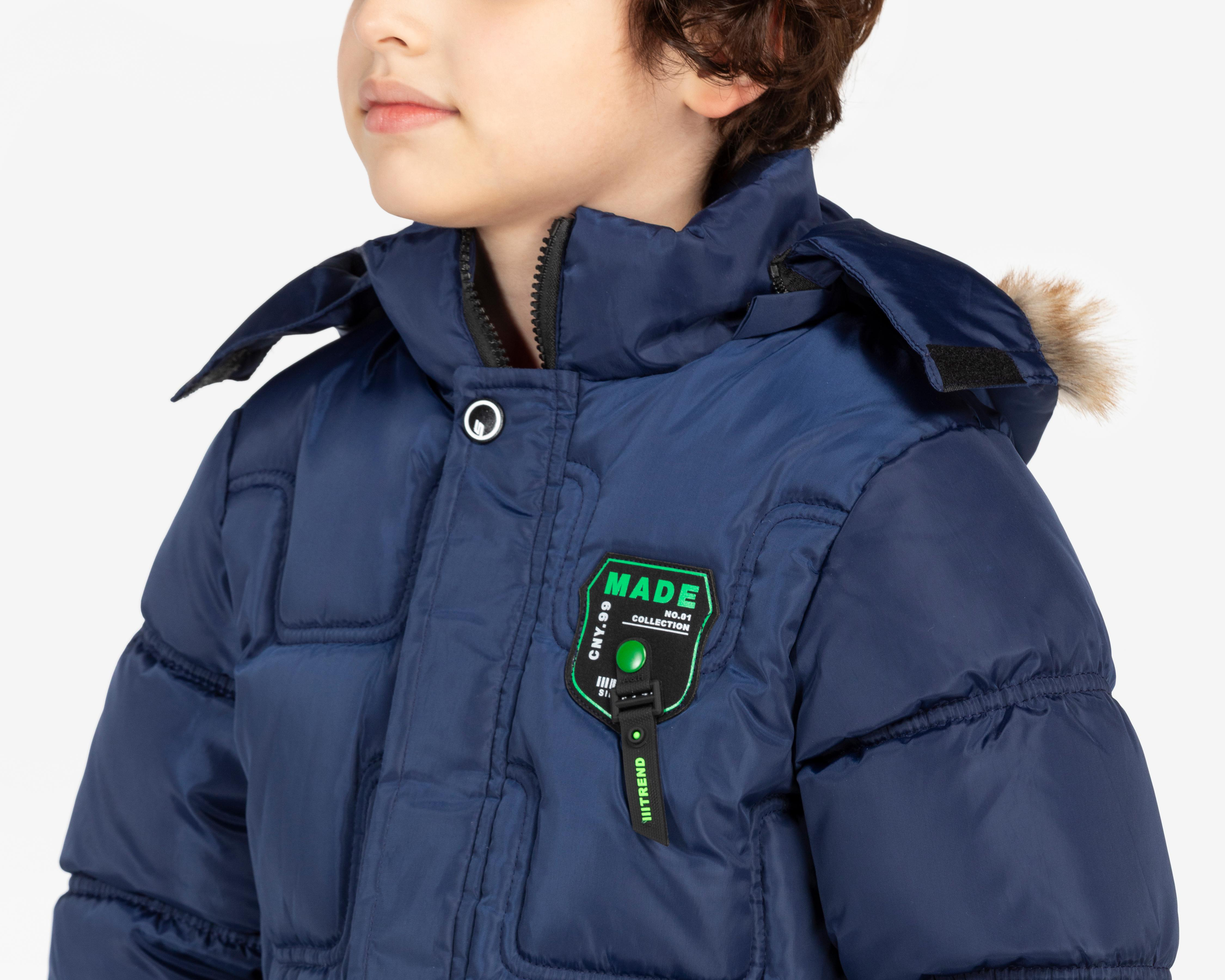 Foto 4 | Chamarra con Gorro Refill para Niño