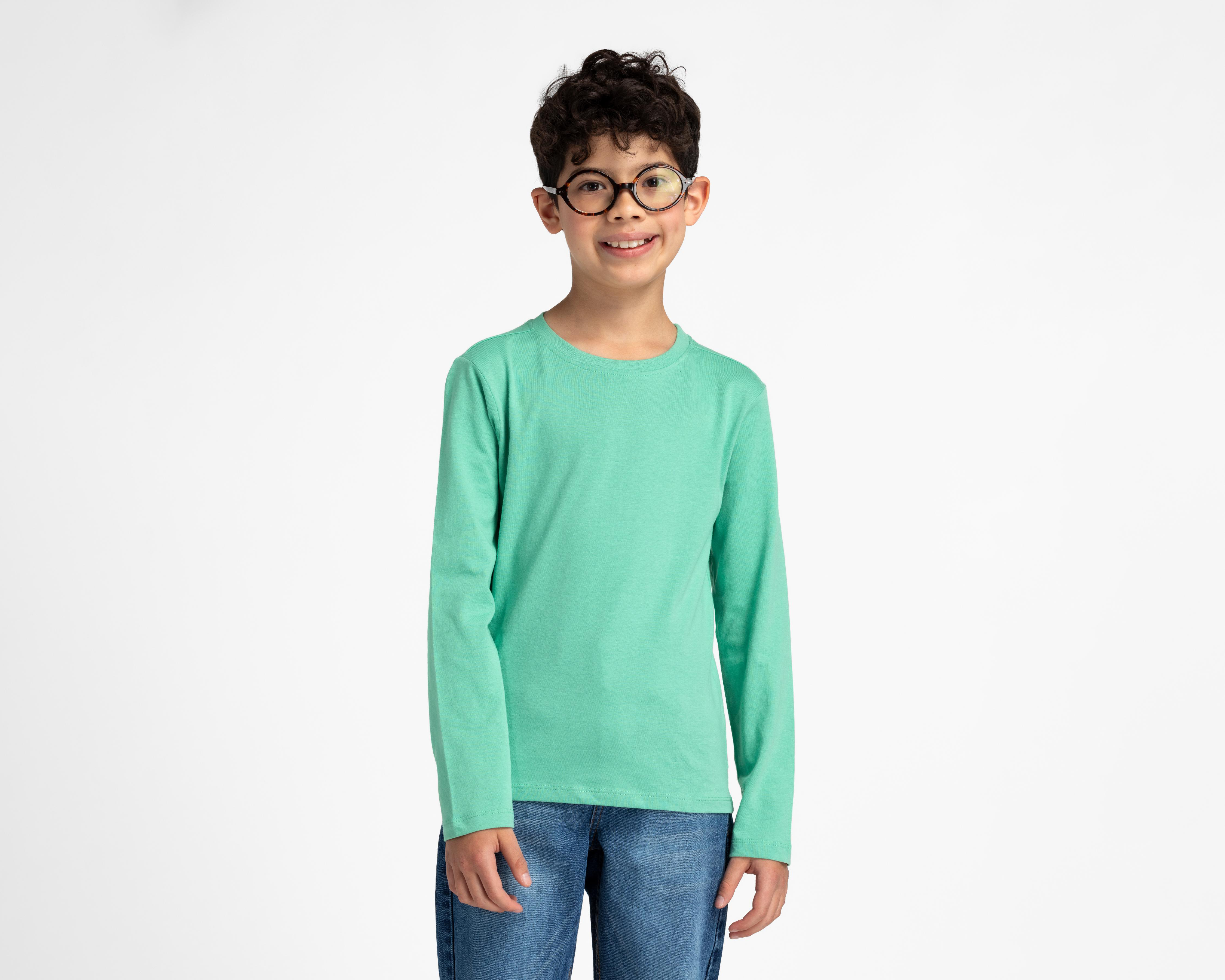 Foto 1 | Playera Refill Manga Larga para Niño