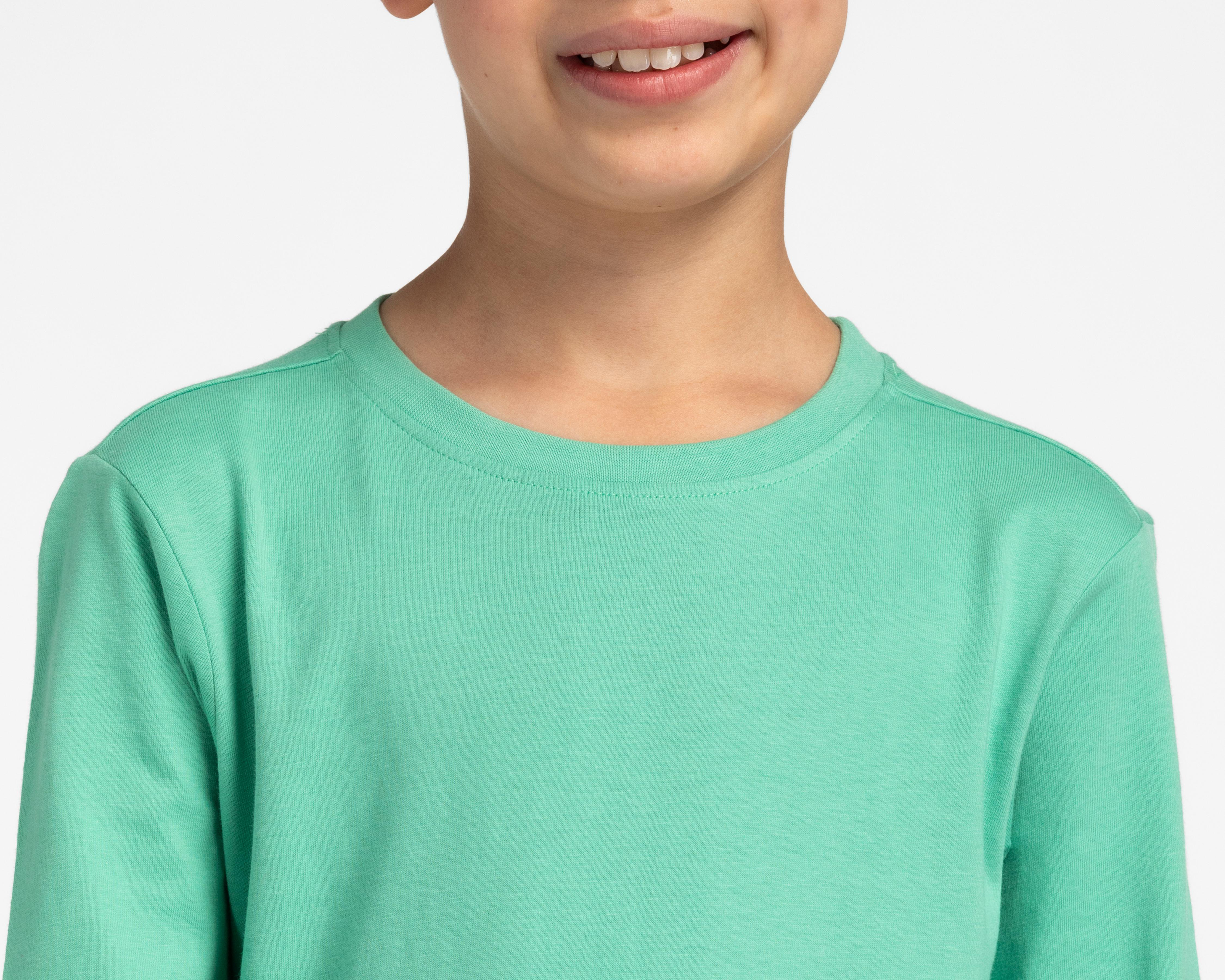 Foto 5 pulgar | Playera Refill Manga Larga para Niño
