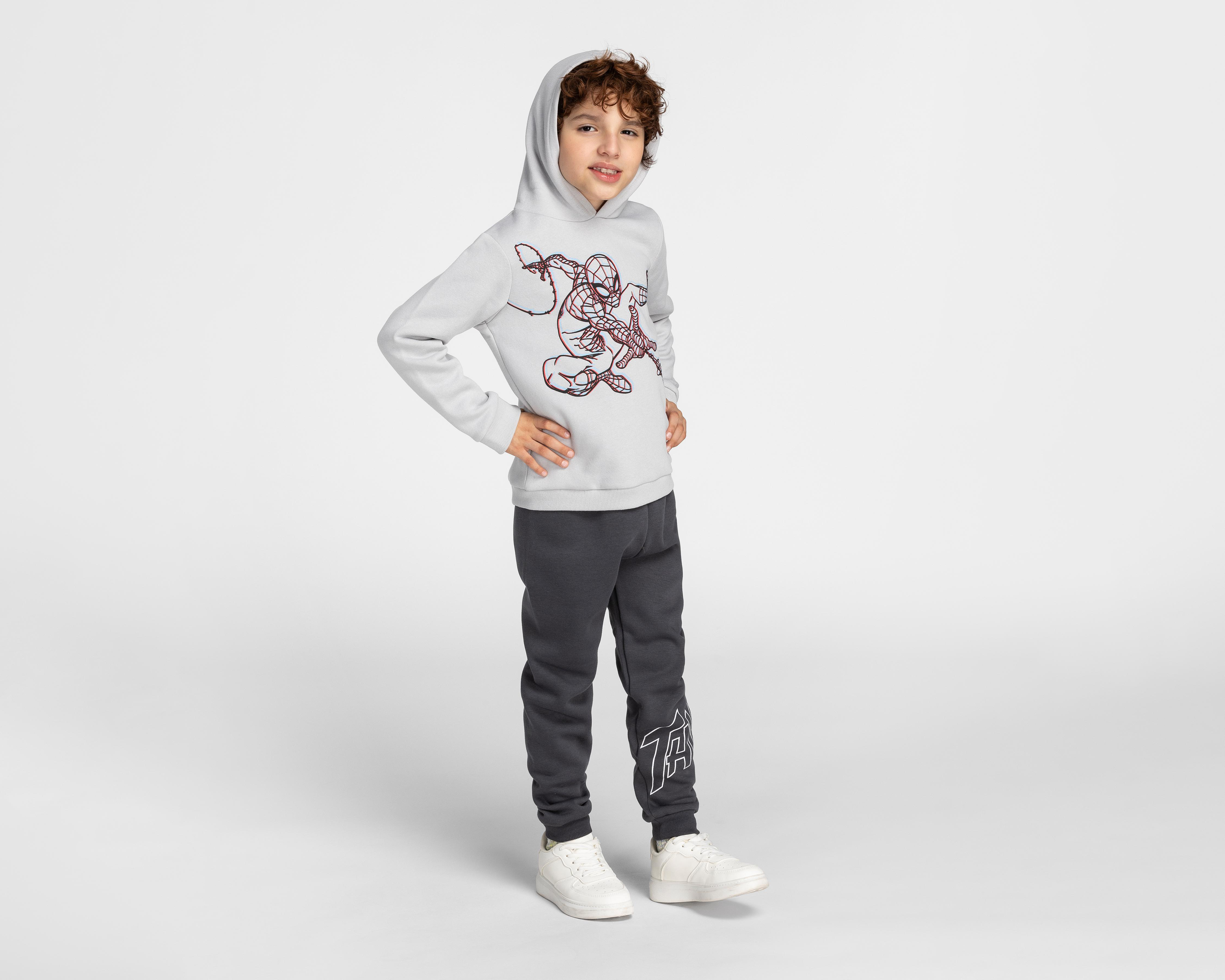 Foto 3 pulgar | Conjunto de Pants y Chamarra Marvel de Spider-Man para Niño