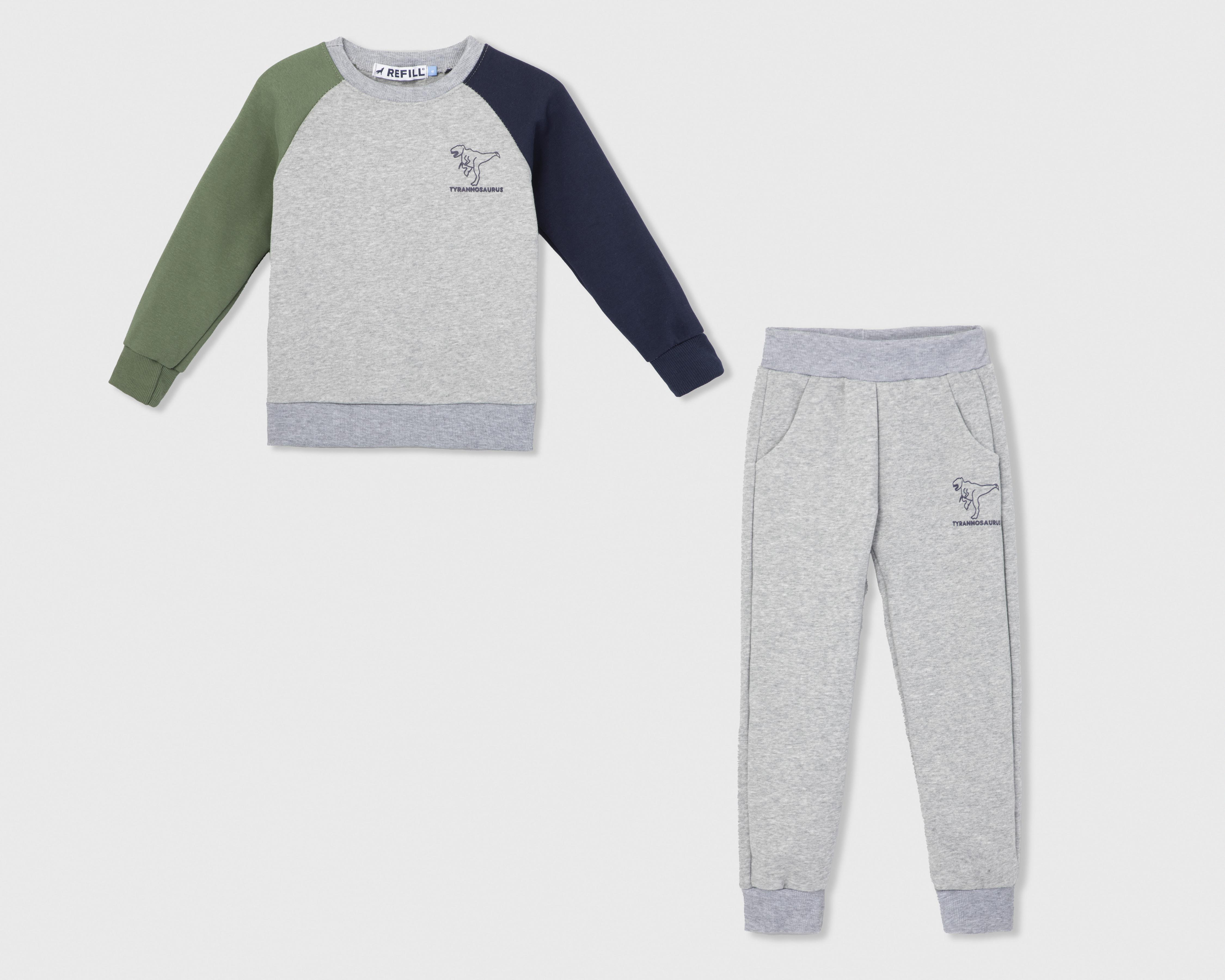 Conjunto de Sudadera y Pants Refill para Niño