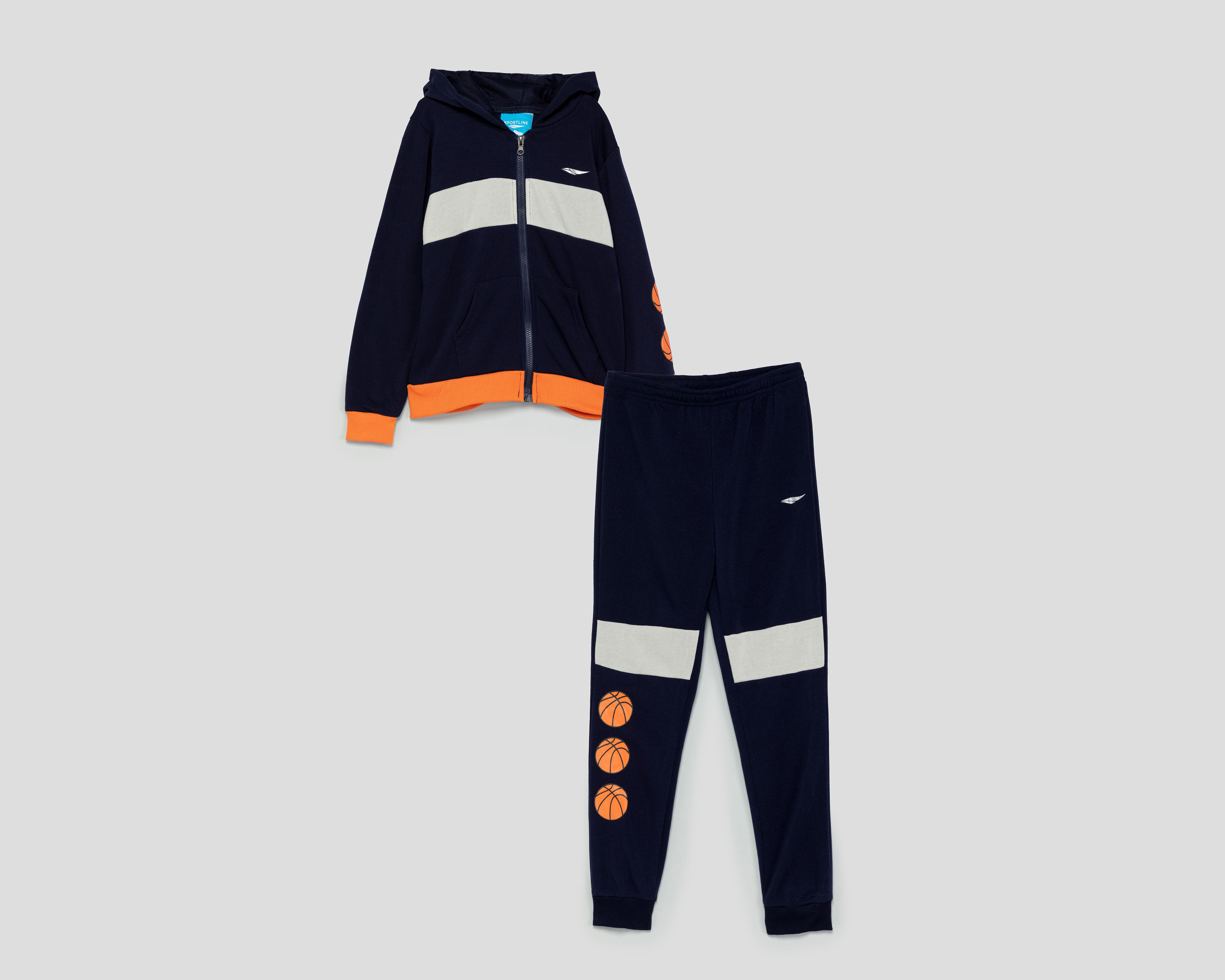 Pants y Chamarra Sportline Deportivo para Niño