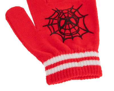 Foto 6 | Gorro para Niño con Guantes y Bufanda Marvel Spider-Man