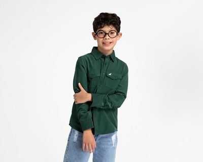 Foto 1 | Camisa Refill Manga Larga para Niño