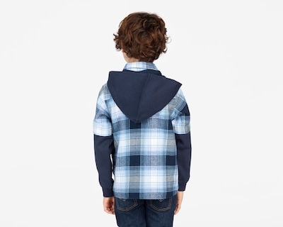 Foto 2 | Camisa Refill Manga Larga a Cuadros para Niño