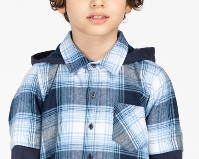 Foto 4 | Camisa Refill Manga Larga a Cuadros para Niño