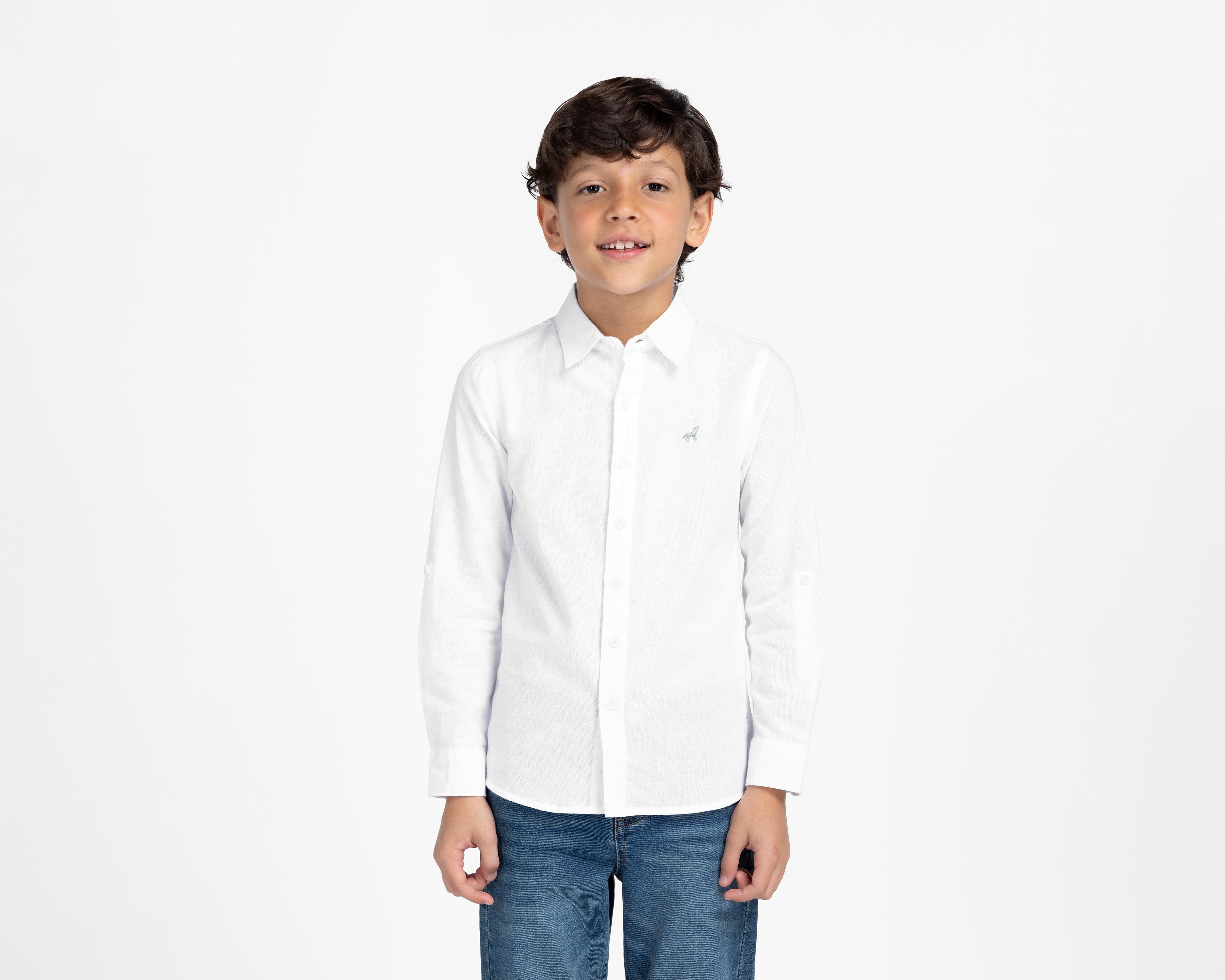 Camisa Refill Manga Larga para Niño $279