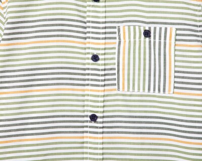 Foto 4 | Camisa Refill Manga Corta a Rayas para Niño