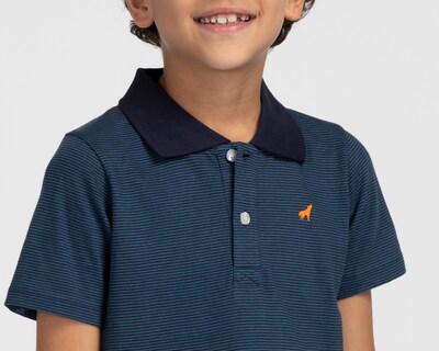 Foto 4 | Playera Refill Manga Corta a Rayas para Niño