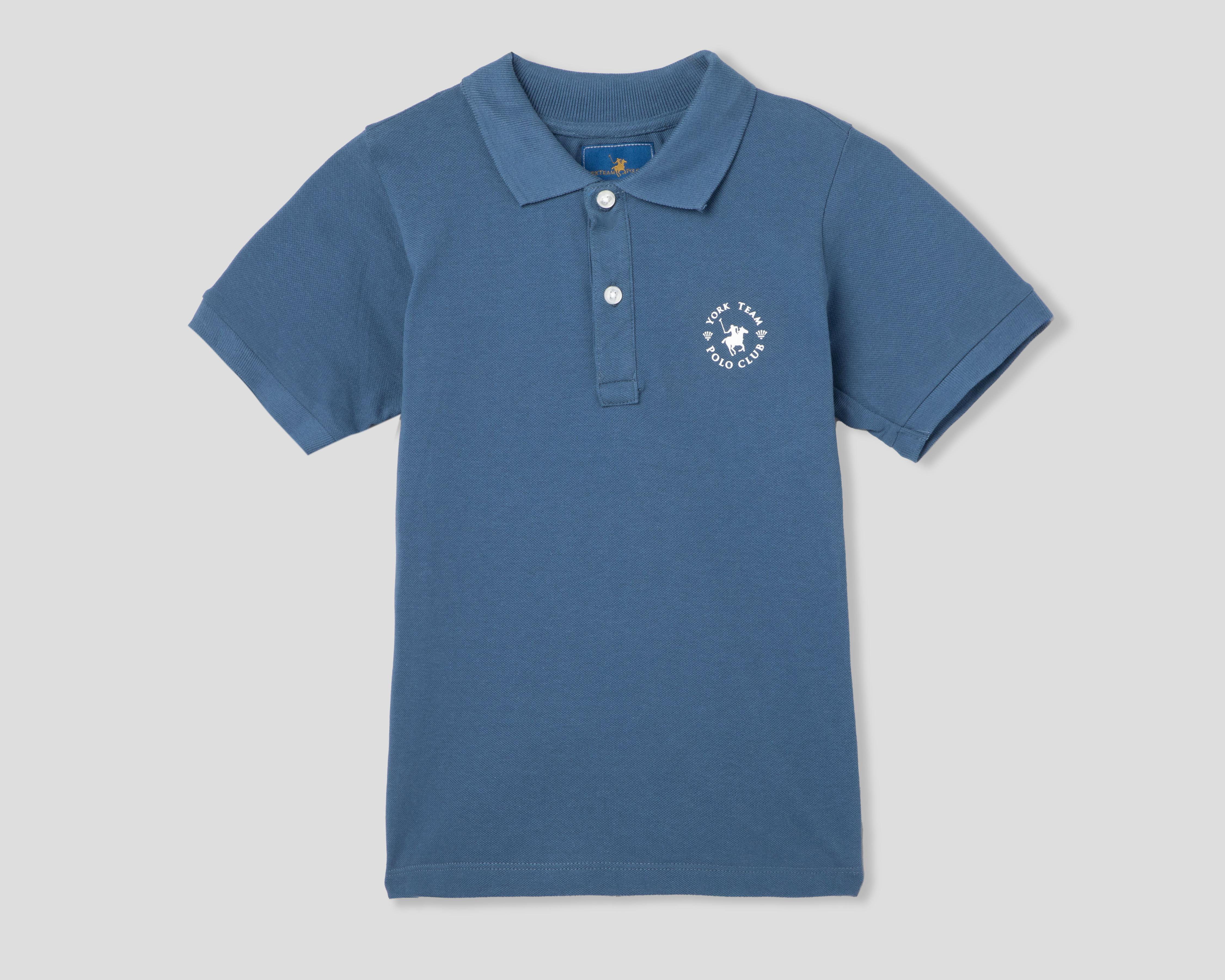 Playera Polo York Team Polo Club para Niño