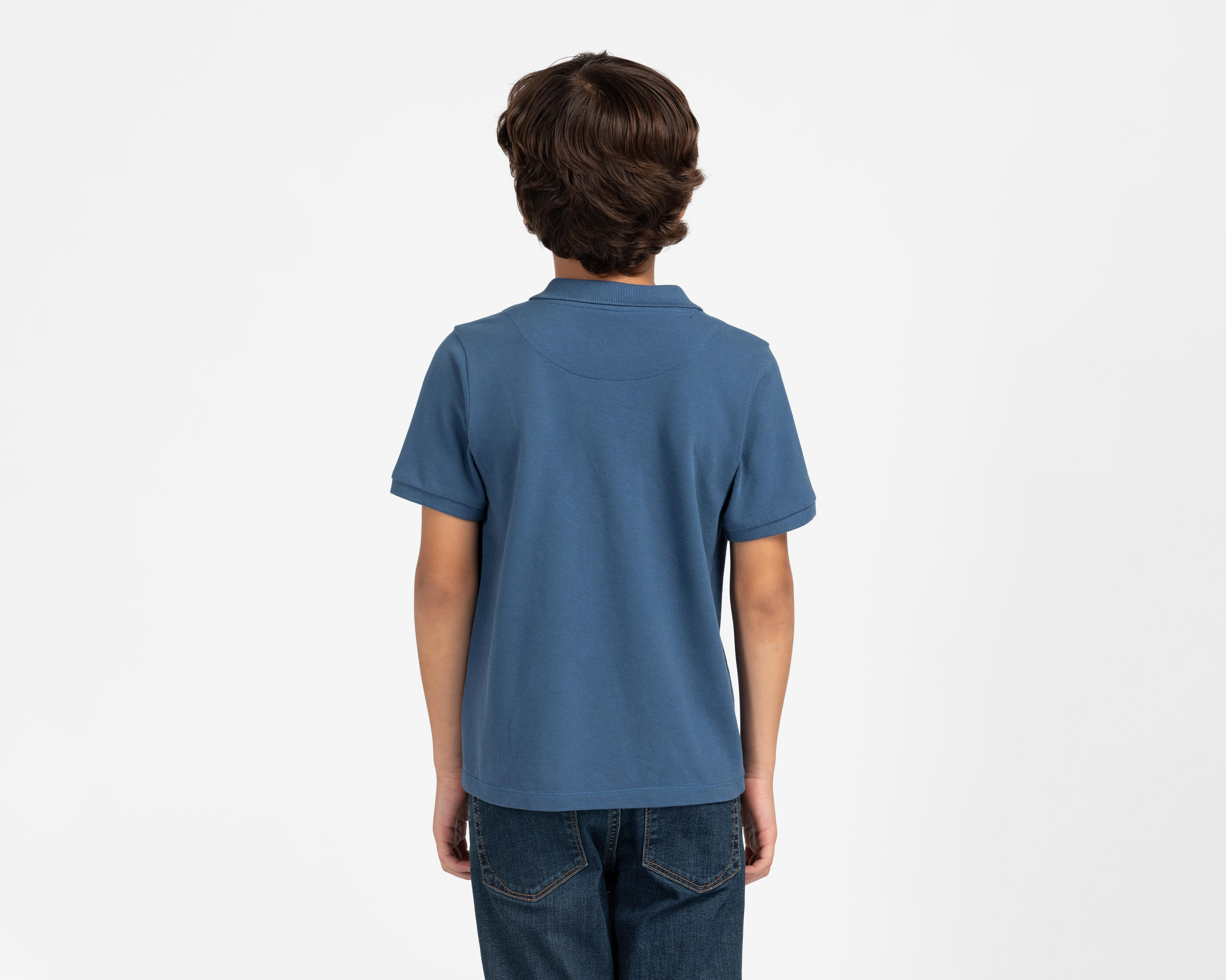 Foto 4 pulgar | Playera Polo York Team Polo Club para Niño