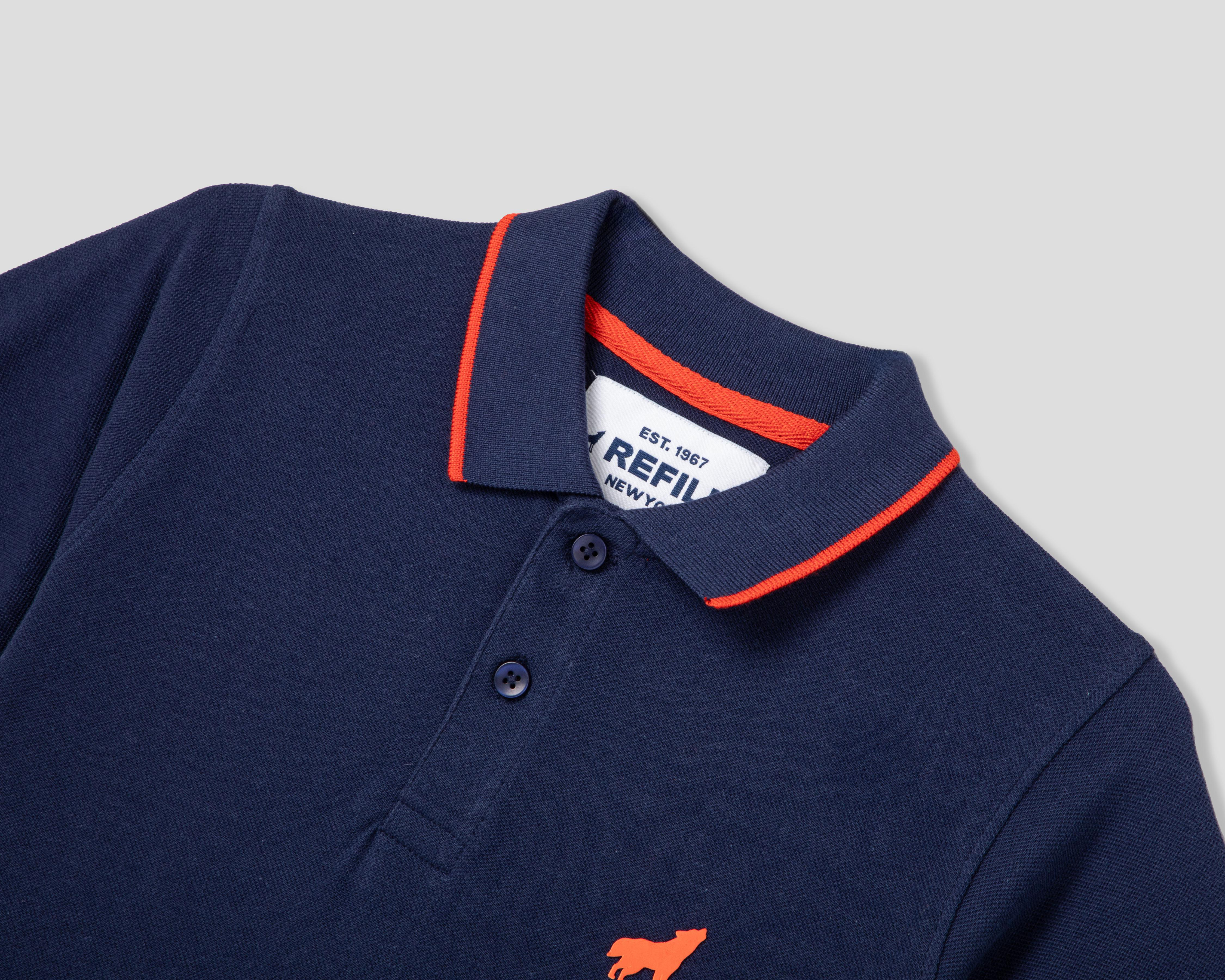 Foto 4 pulgar | Playera Refill Tipo Polo para Niño