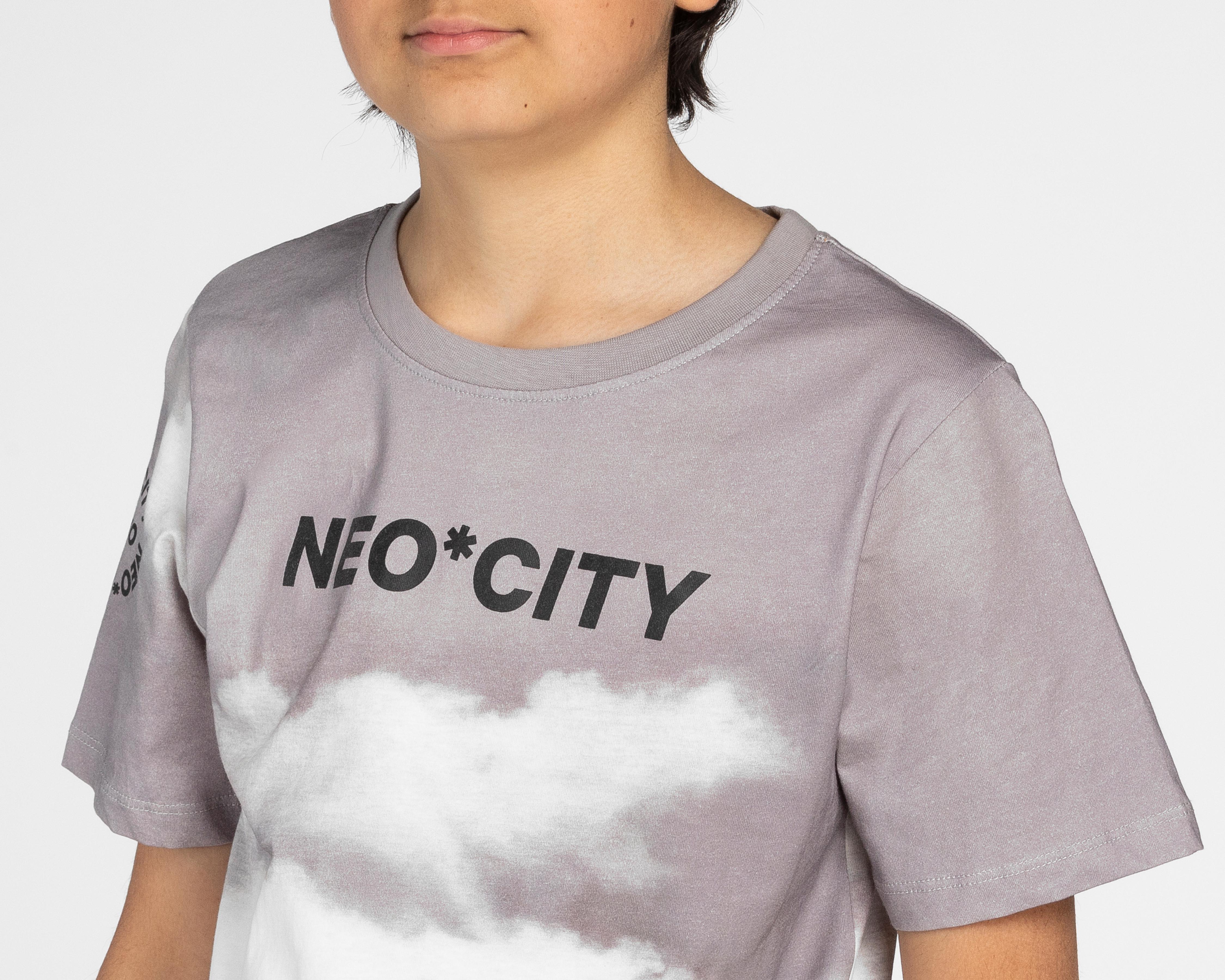 Foto 5 pulgar | Playera Neo*City Manga Corta Tie-Dye Juvenil