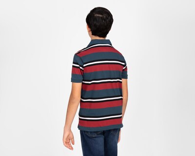 Foto 2 | Playera Refill Manga Corta a Rayas para Niño