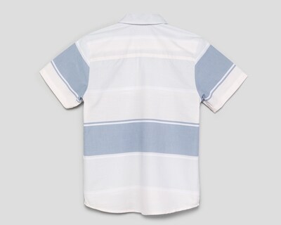 Foto 2 | Camisa Refill Manga Corta a Rayas para Niño