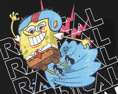 Foto 3 | Camiseta Bob Esponja Sin Manga para Niño