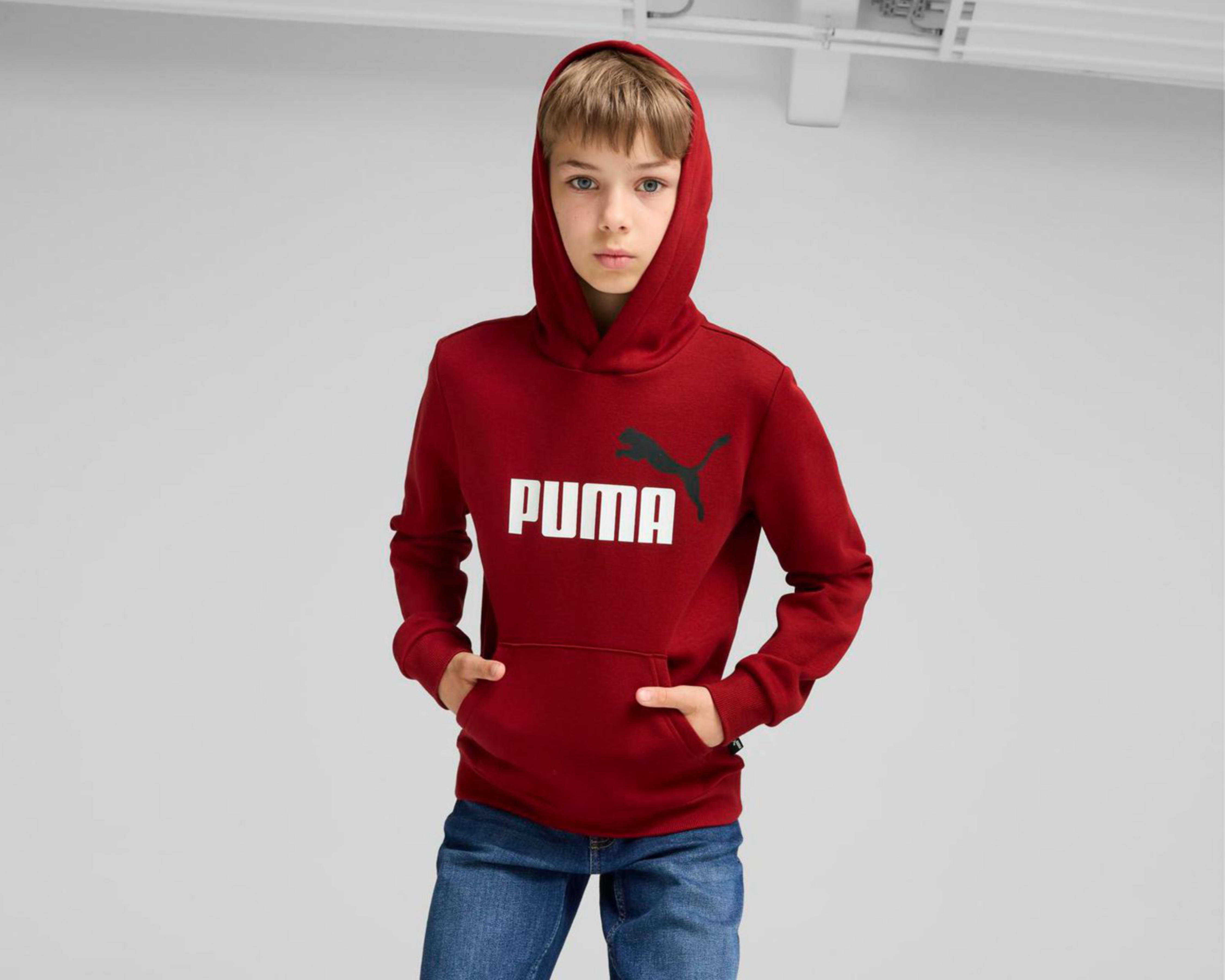 Foto 4 pulgar | Sudadera Puma con Capucha