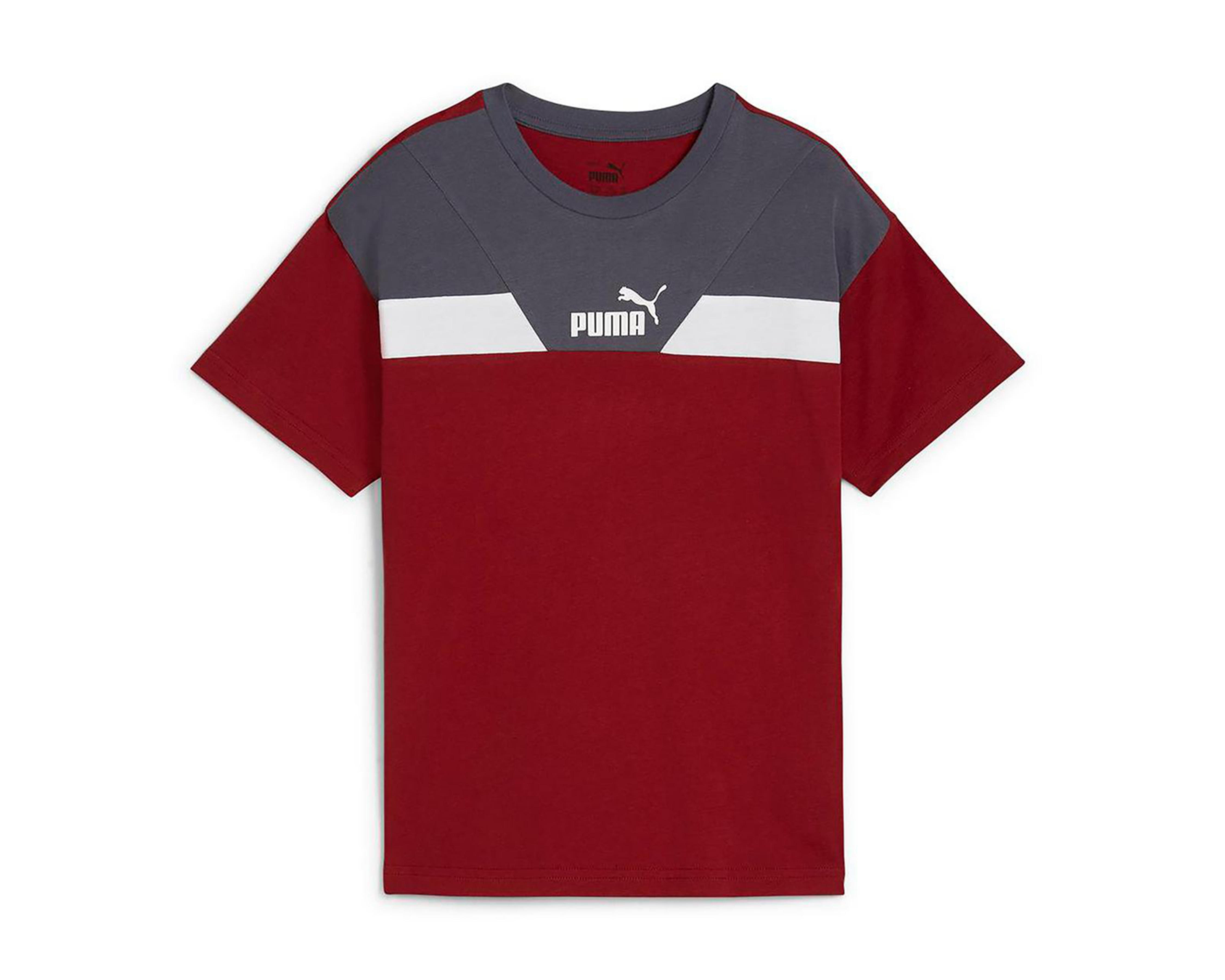 Playera Puma Manga Corta Estampada Juvenil