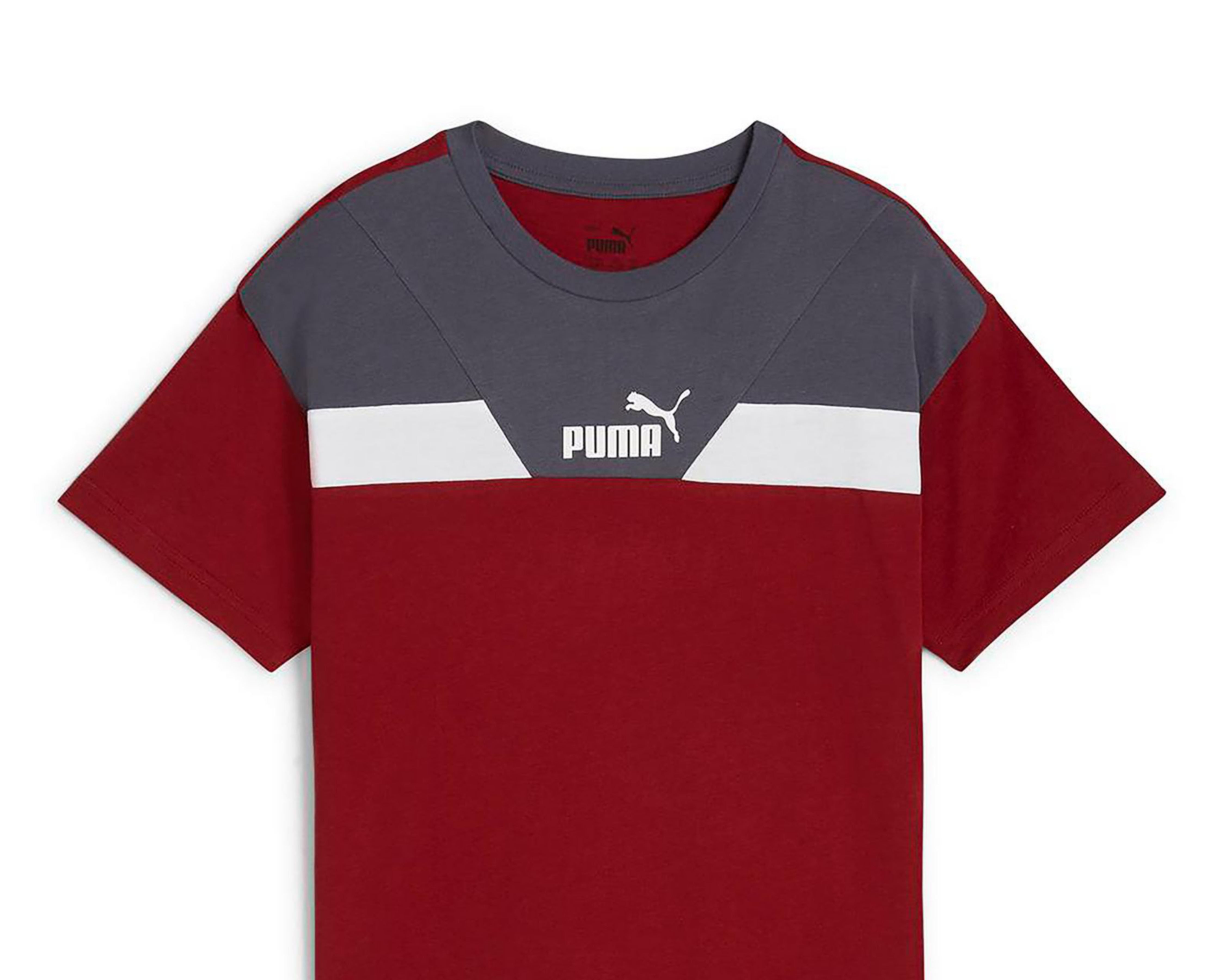 Foto 4 pulgar | Playera Puma Manga Corta Estampada Juvenil