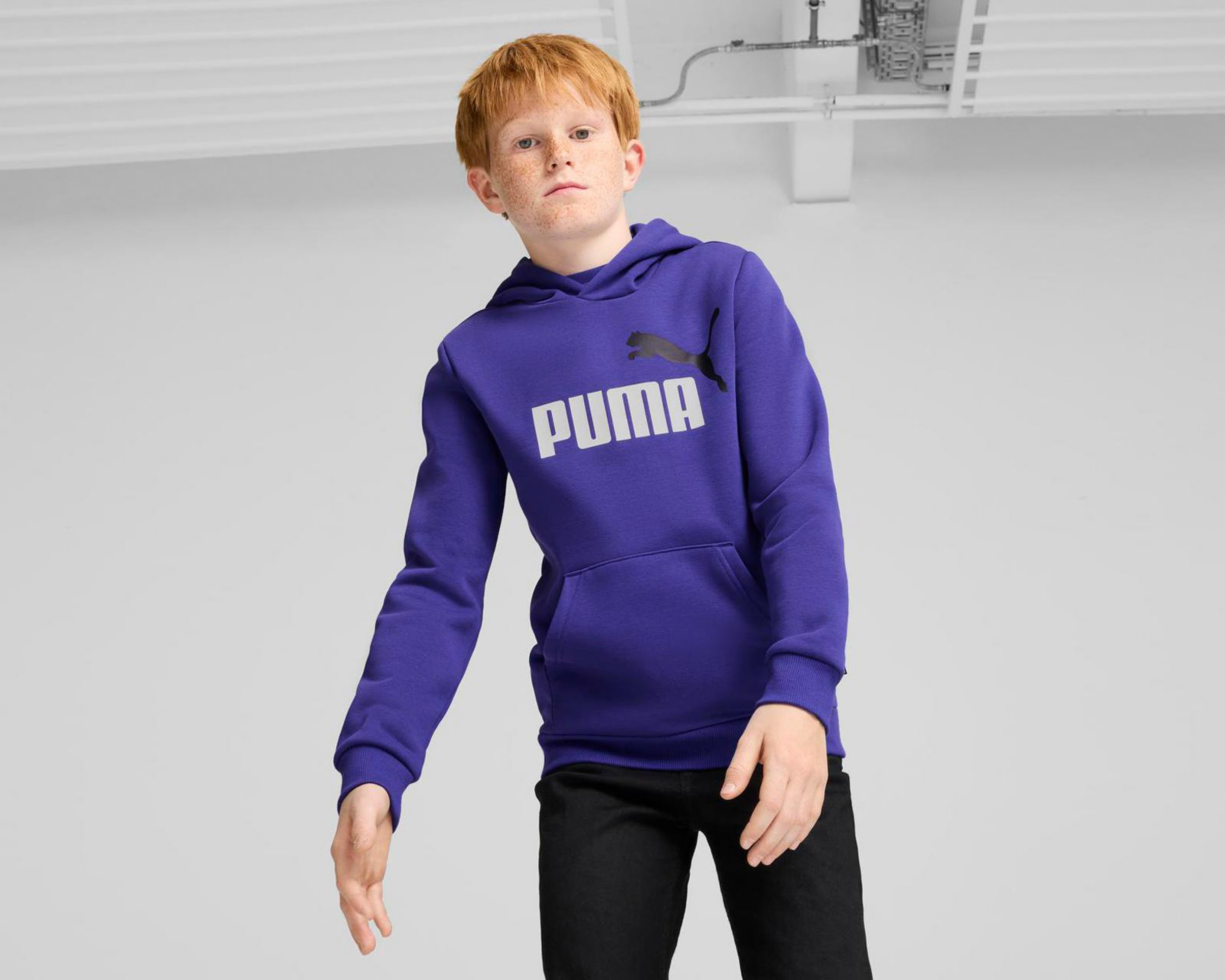 Foto 4 pulgar | Sudadera Puma con Capucha