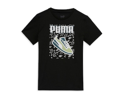Foto 1 | Playera Puma Manga Corta Estampada para Niño