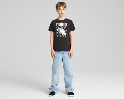 Foto 5 | Playera Puma Manga Corta Estampada para Niño