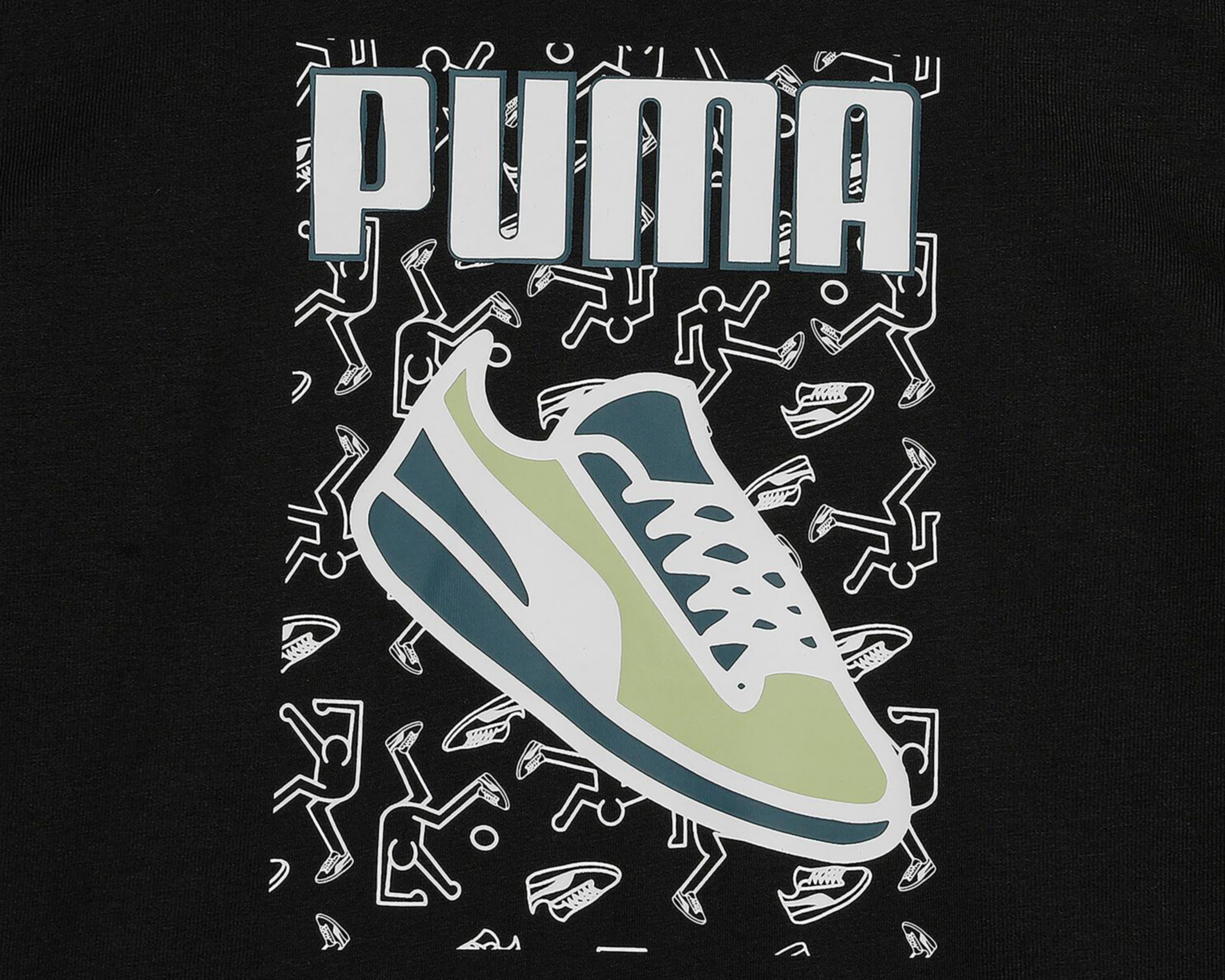 Foto 7 pulgar | Playera Puma Manga Corta Estampada para Niño