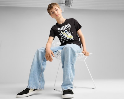 Foto 7 | Playera Puma Manga Corta Estampada para Niño
