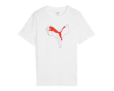 Foto 1 | Playera Puma ESS+ Logo Lab Cat Juvenil