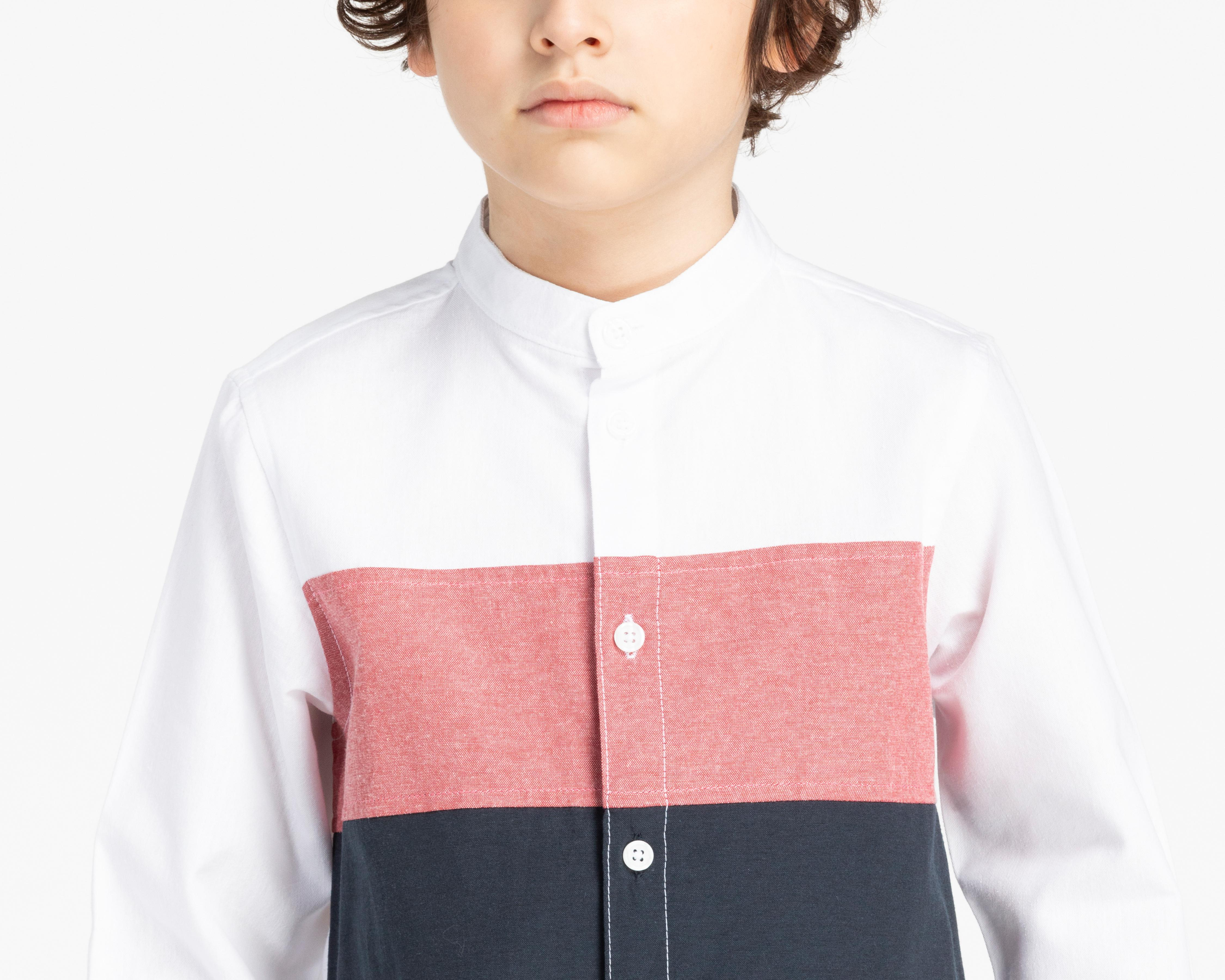 Foto 5 pulgar | Camisa Refill Manga Larga para Niño