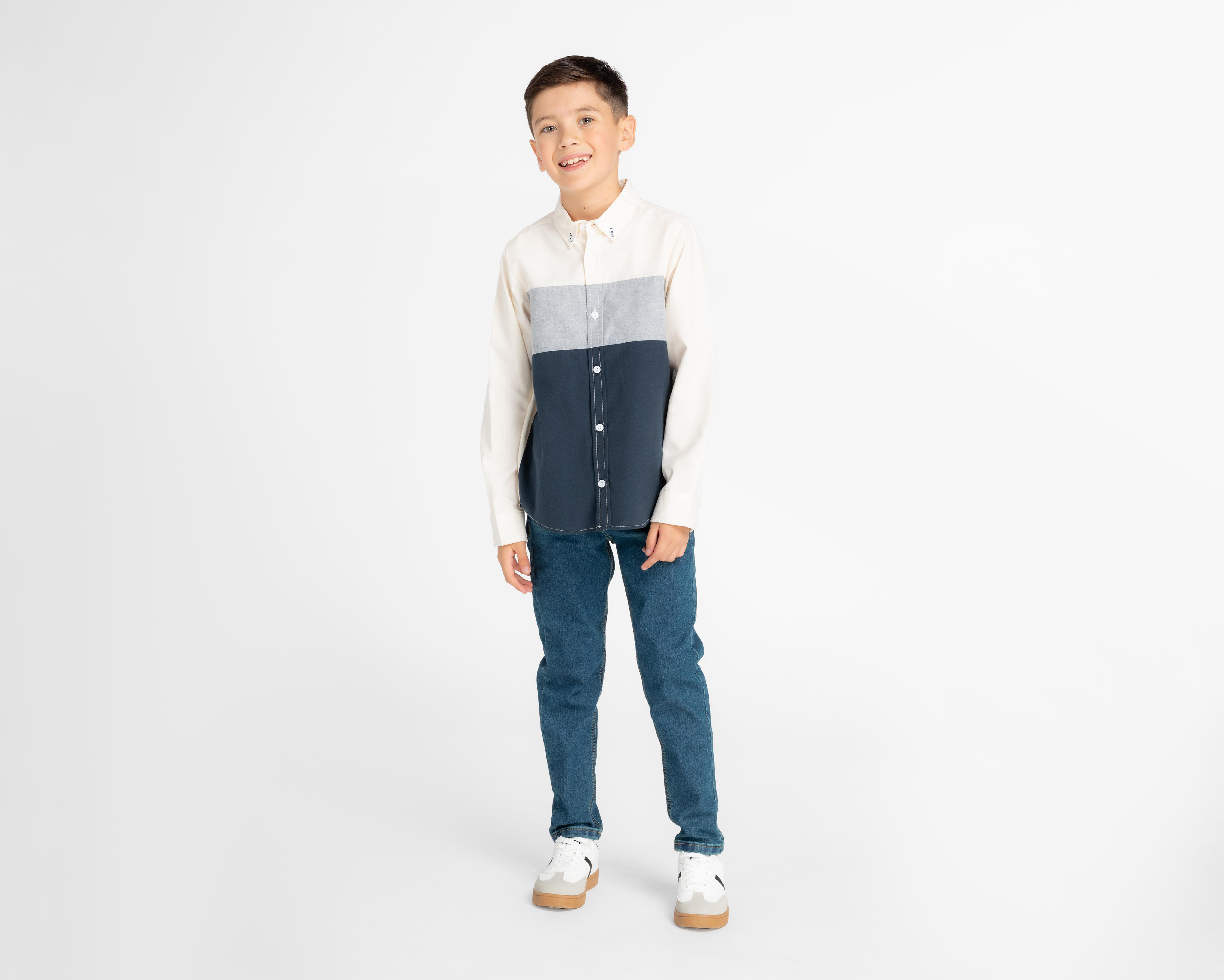 Foto 4 pulgar | Camisa Refill Manga Larga para Niño