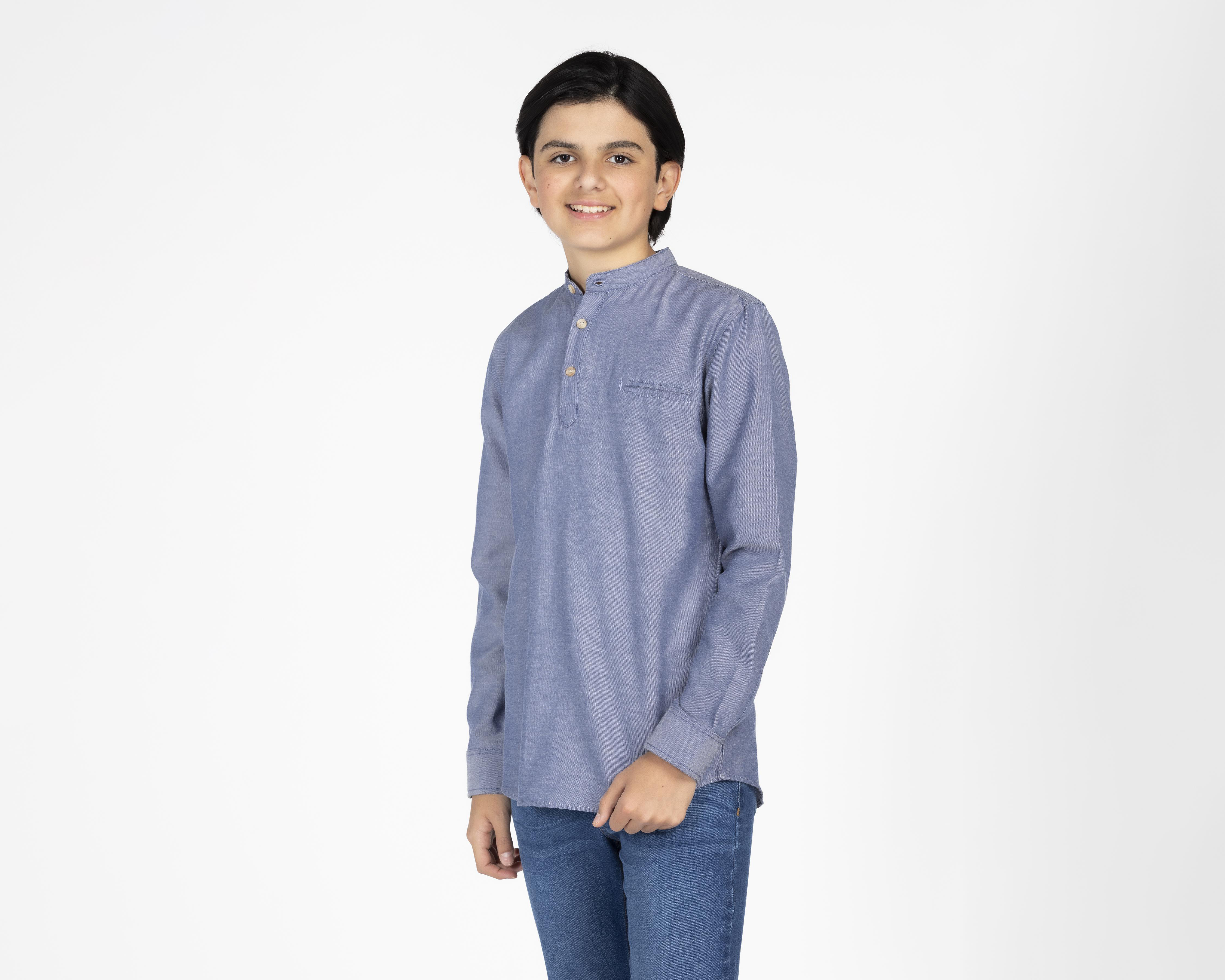 Camisa Refill Manga Larga para Niño