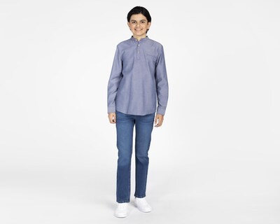 Foto 3 | Camisa Refill Manga Larga para Niño