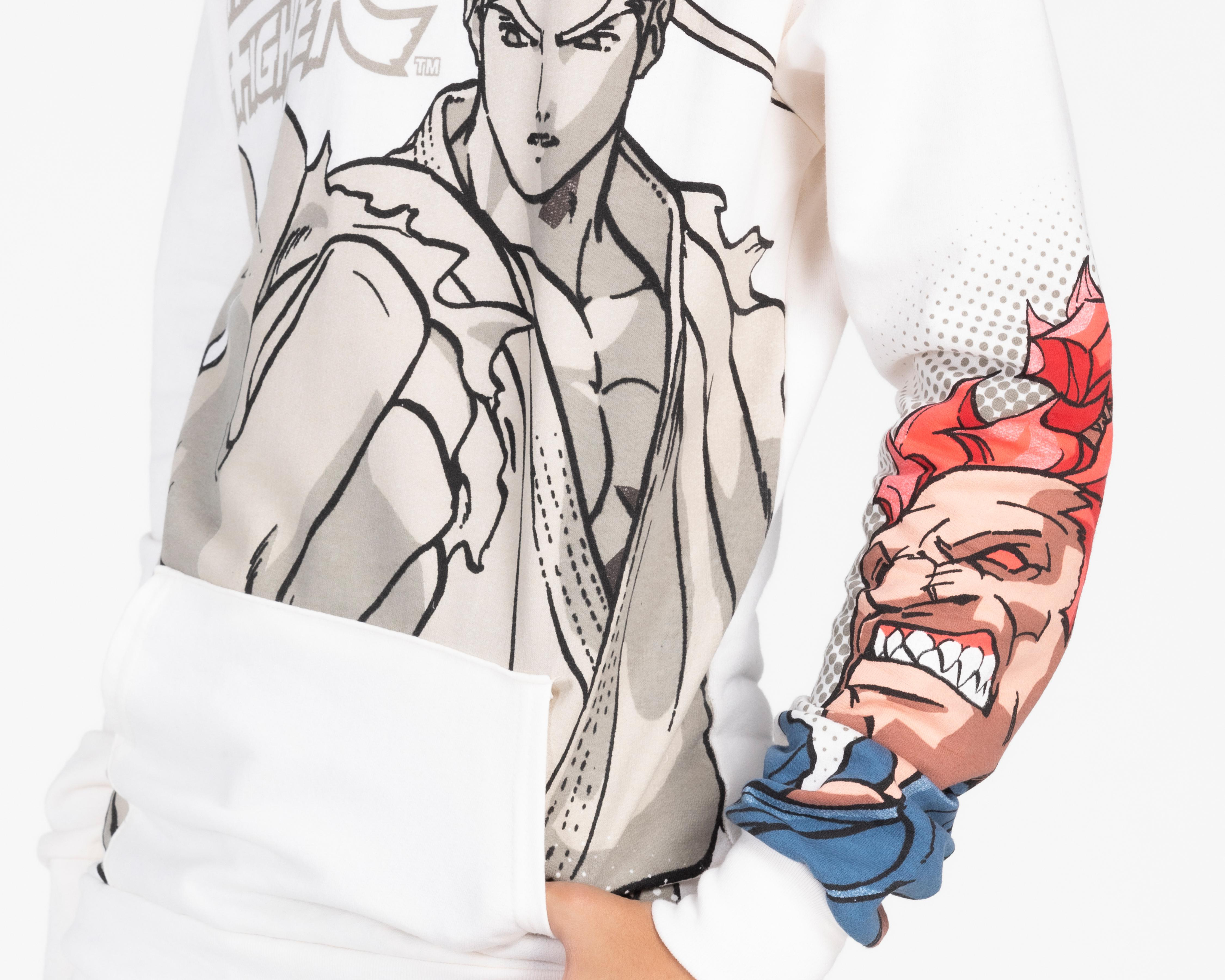 Foto 4 pulgar | Sudadera con Gorro Street Fighter para Niño